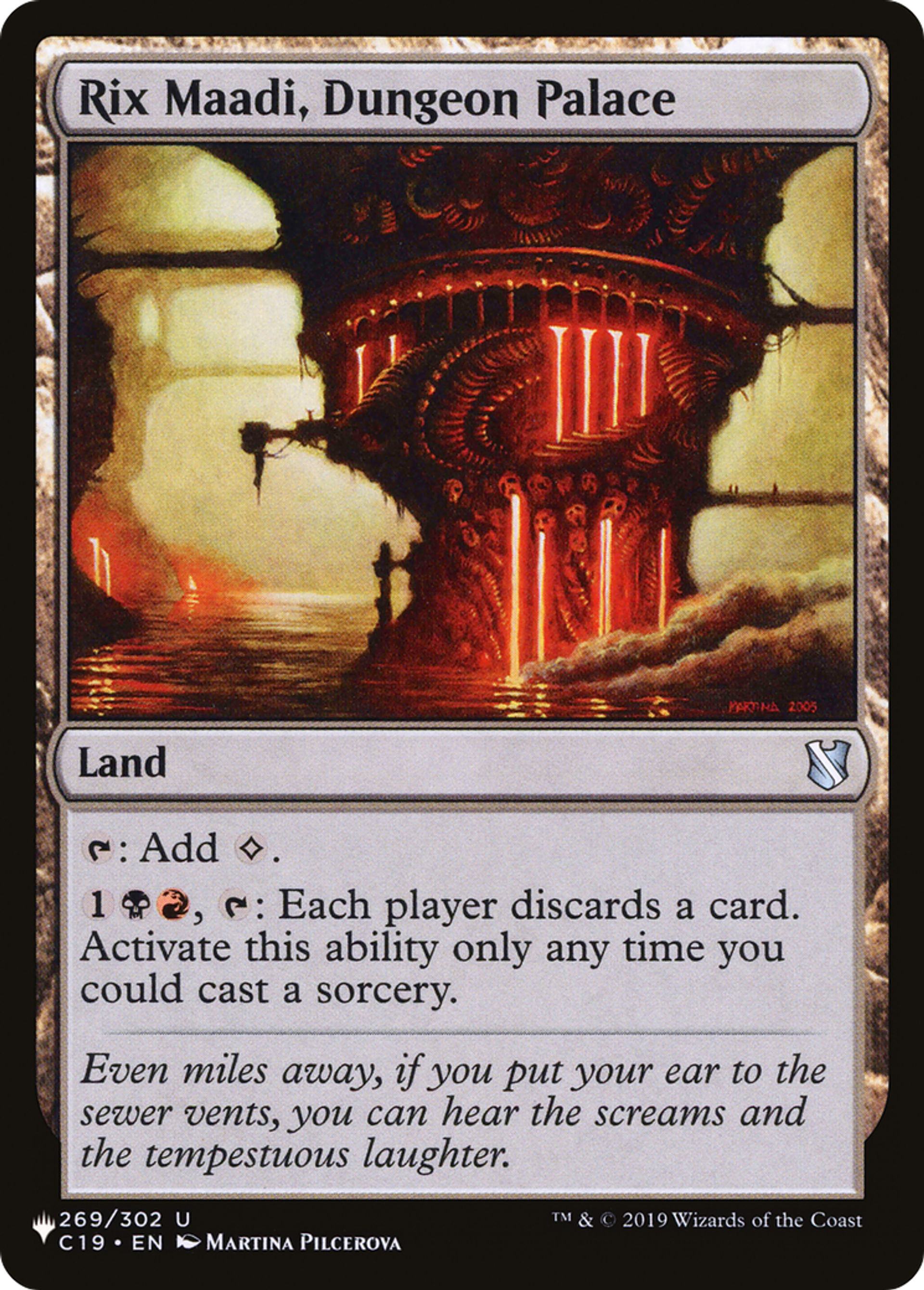Rix Maadi, Dungeon Palace — The List — Magic: The Gathering