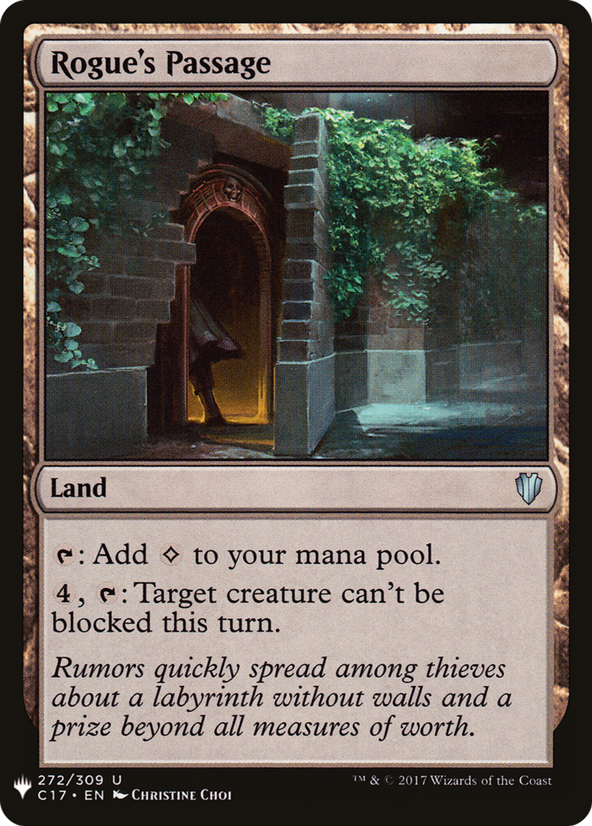Rogue's Passage — The List — Magic: The Gathering