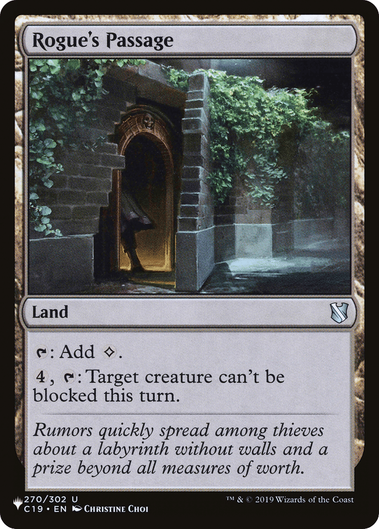 Rogue's Passage — The List — Magic: The Gathering
