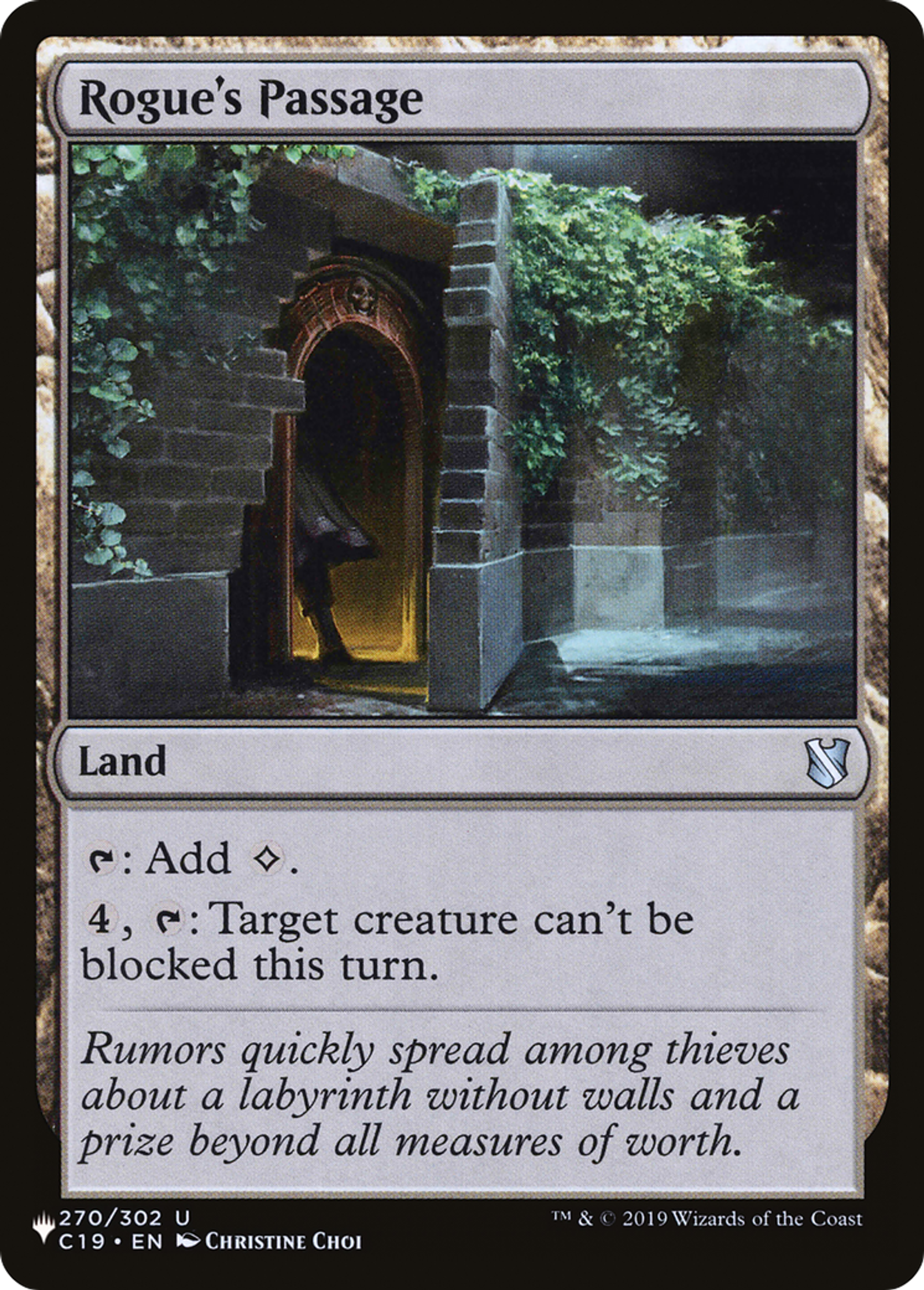 Rogue's Passage — The List — Magic: The Gathering