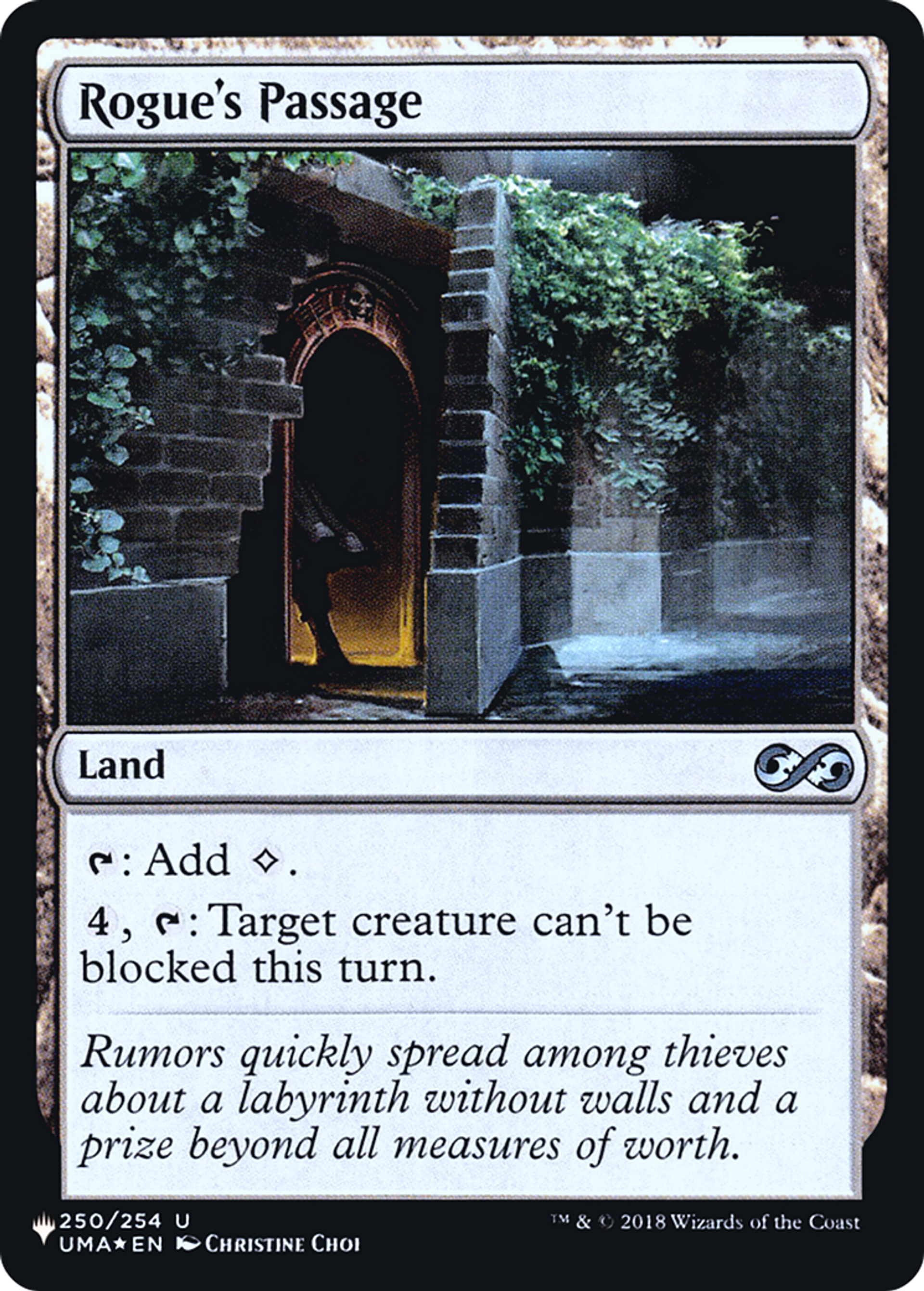 Passage des malandrins — The List — Magic: The Gathering