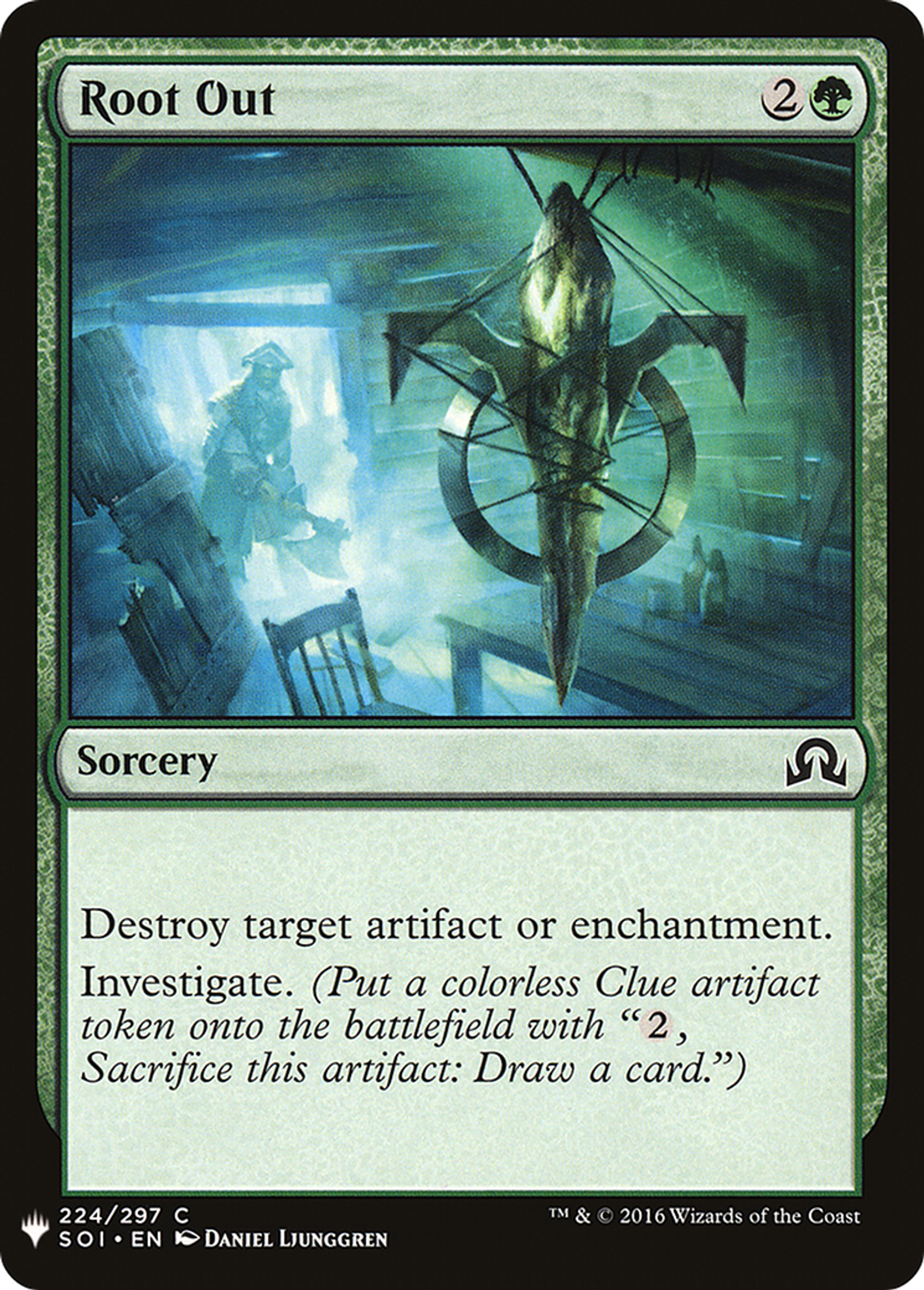 Root Out — The List — Magic: The Gathering