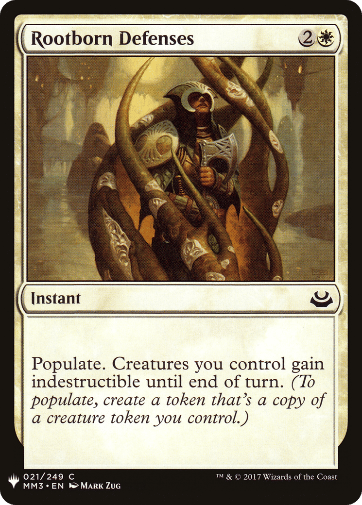 Rootborn Defenses — The List — Magic: The Gathering