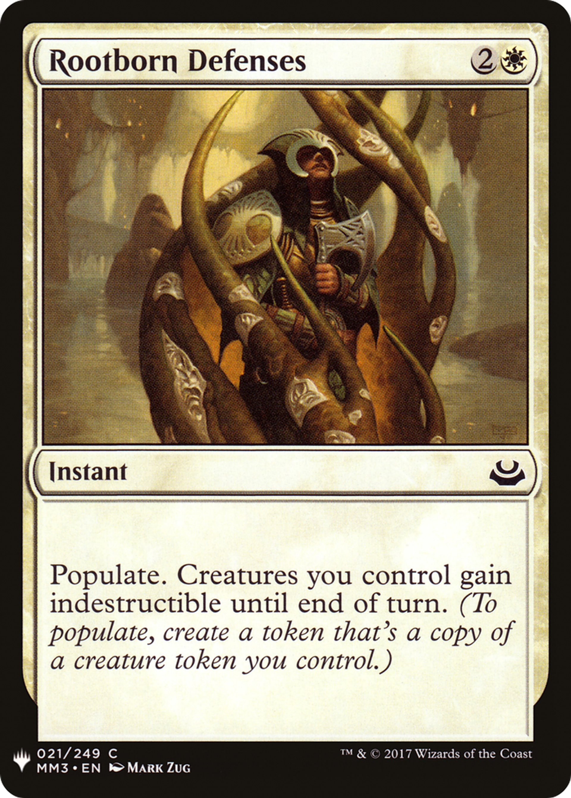 Rootborn Defenses — The List — Magic: The Gathering