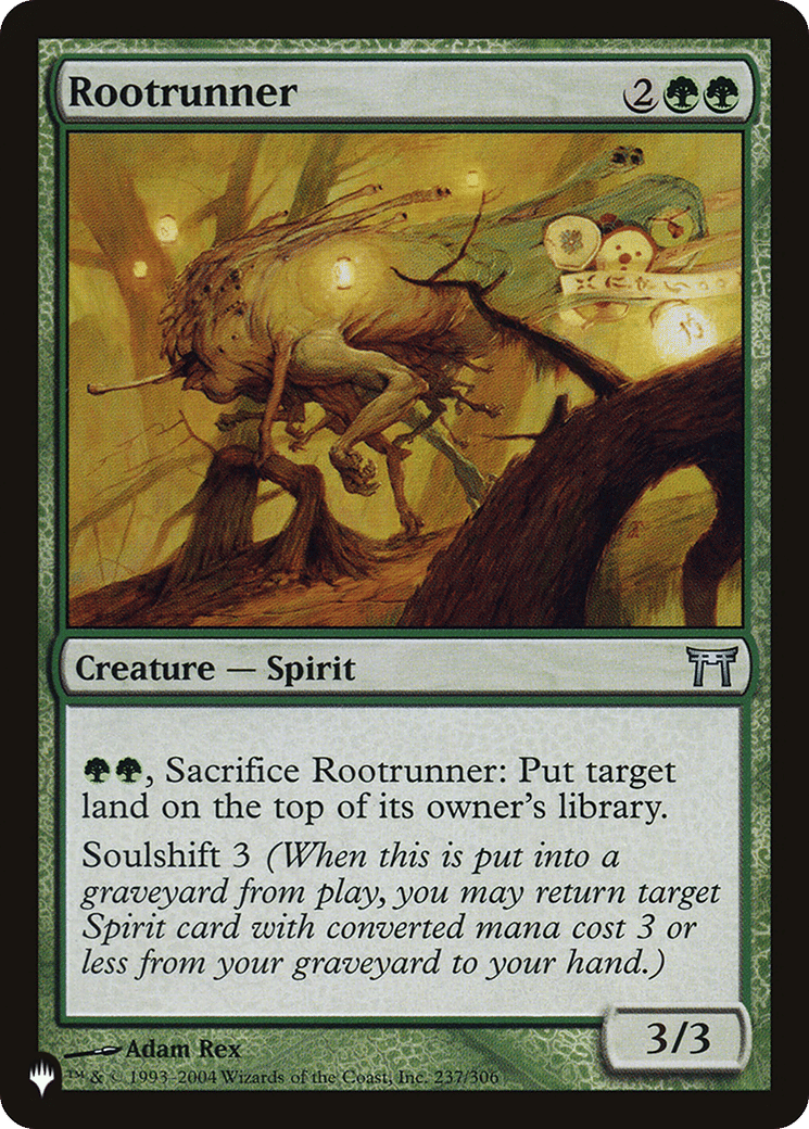 Rootrunner — The List — Magic: The Gathering
