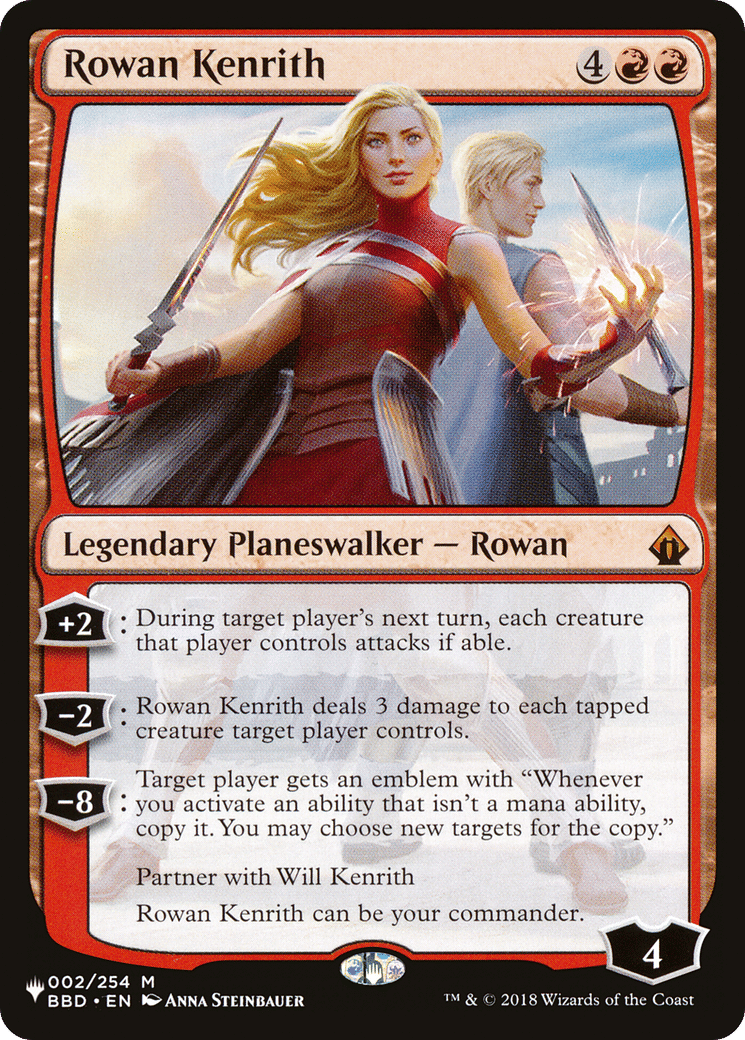 Rowan Kenrith — The List — Magic: The Gathering