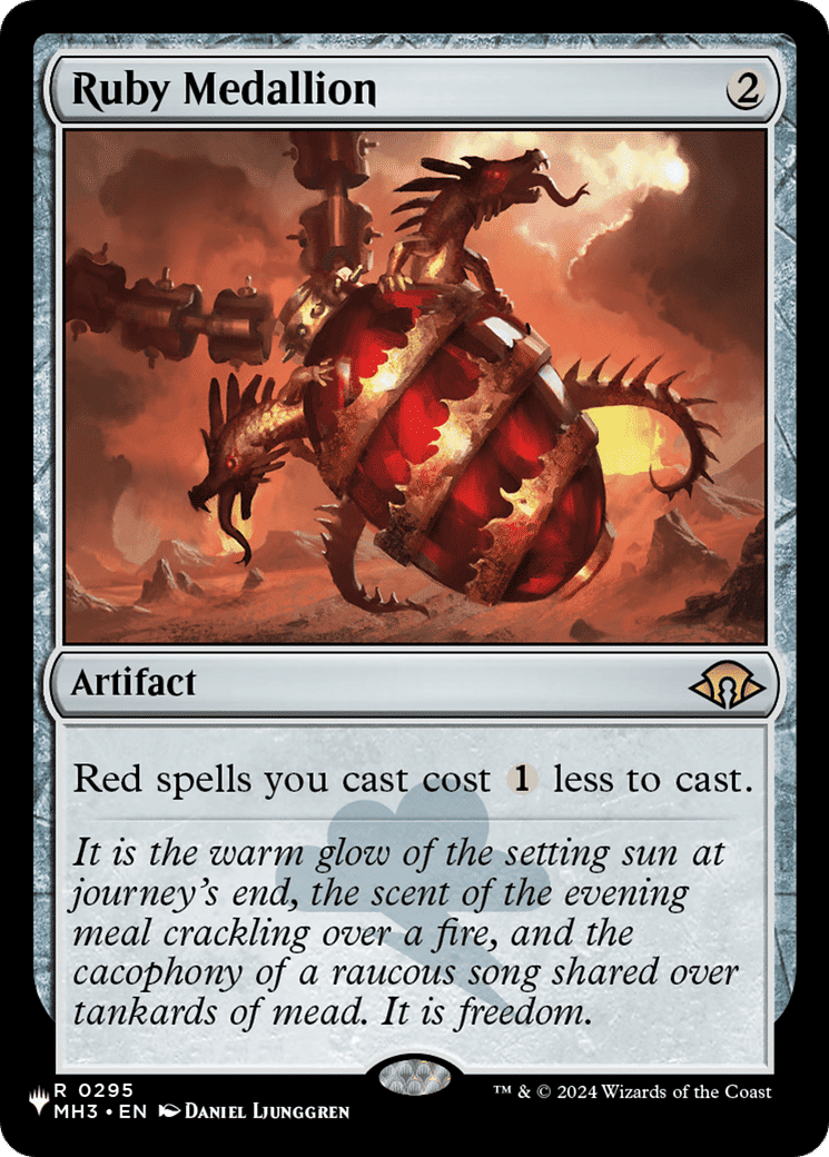 Ruby Medallion — The List — Magic: The Gathering