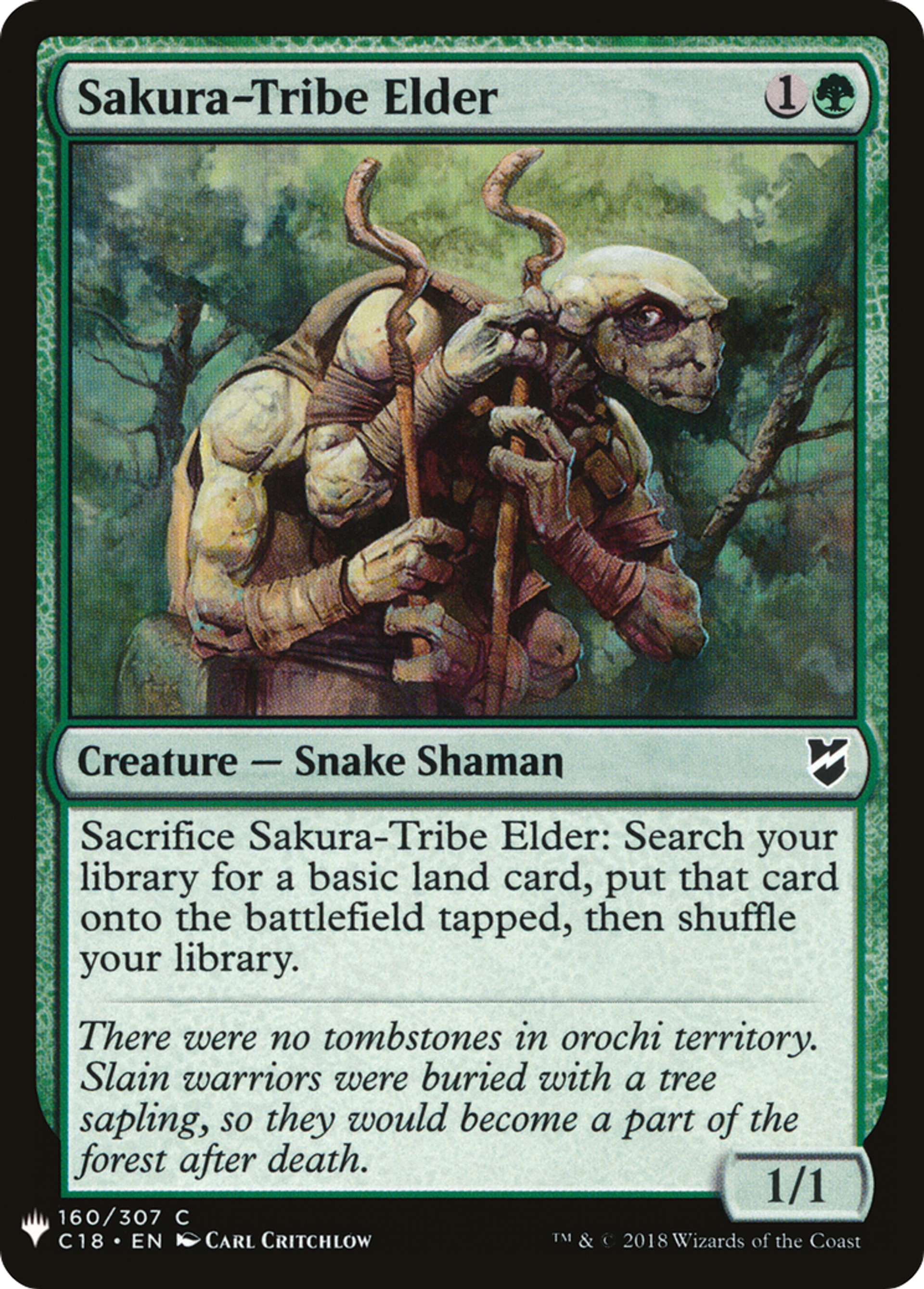 Ancêtre de la tribu Sakura — The List — Magic: The Gathering