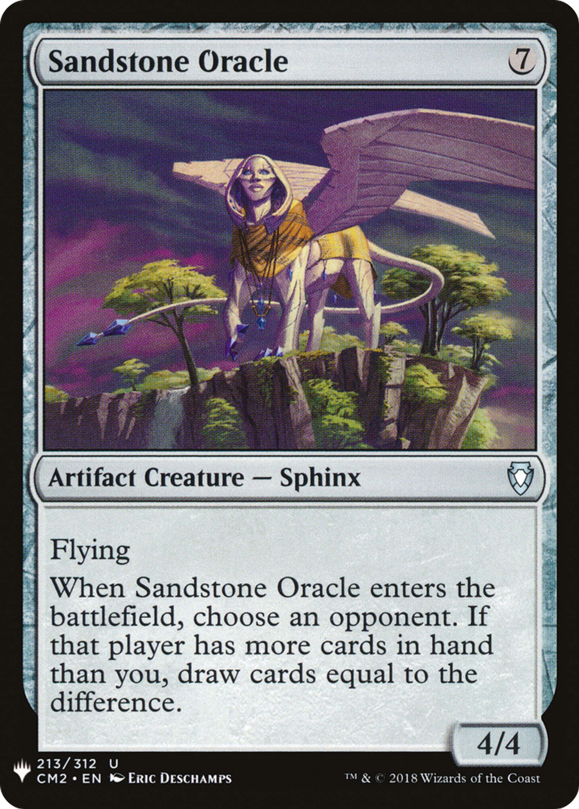 Sandstone Oracle — The List — Magic: The Gathering