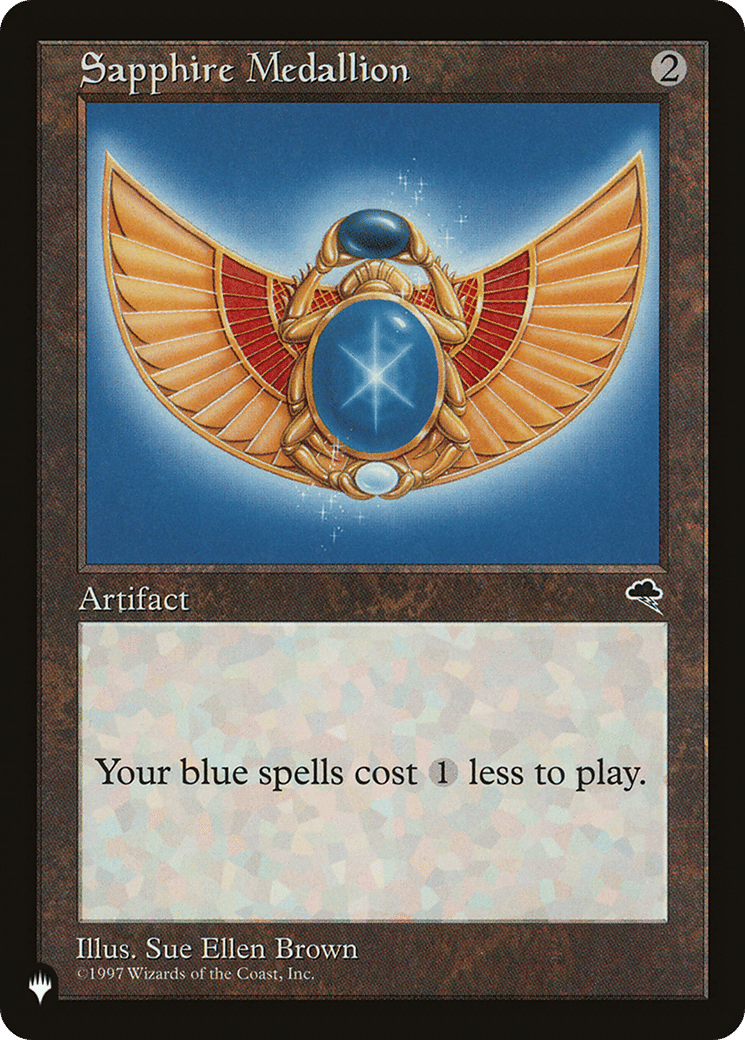 Sapphire Medallion — The List — Magic: The Gathering