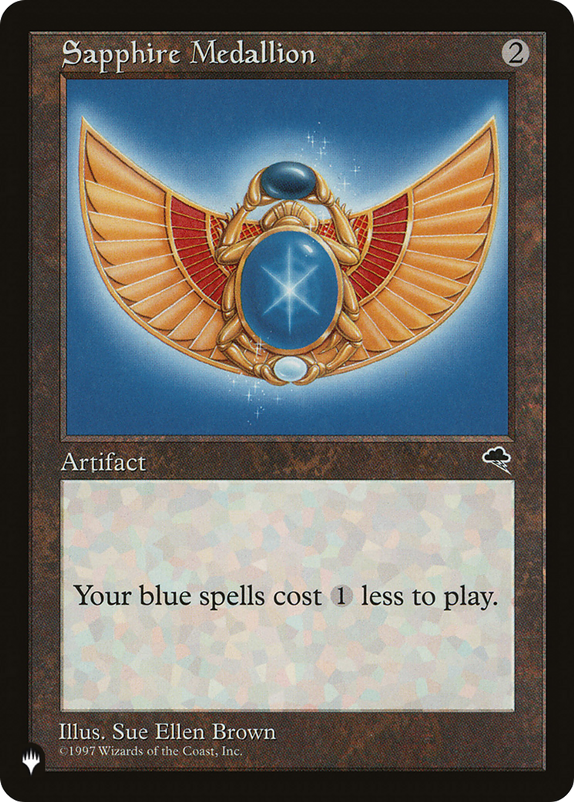 Sapphire Medallion — The List — Magic: The Gathering