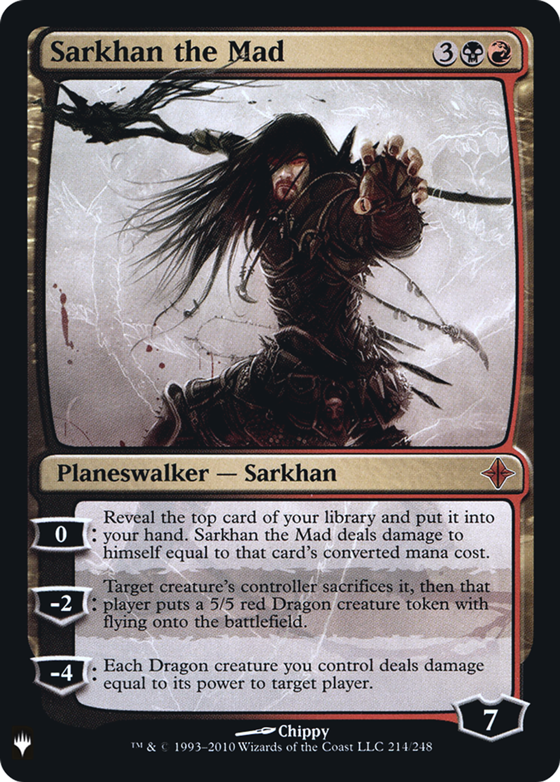 Sarkhan le Fou — The List — Magic: The Gathering