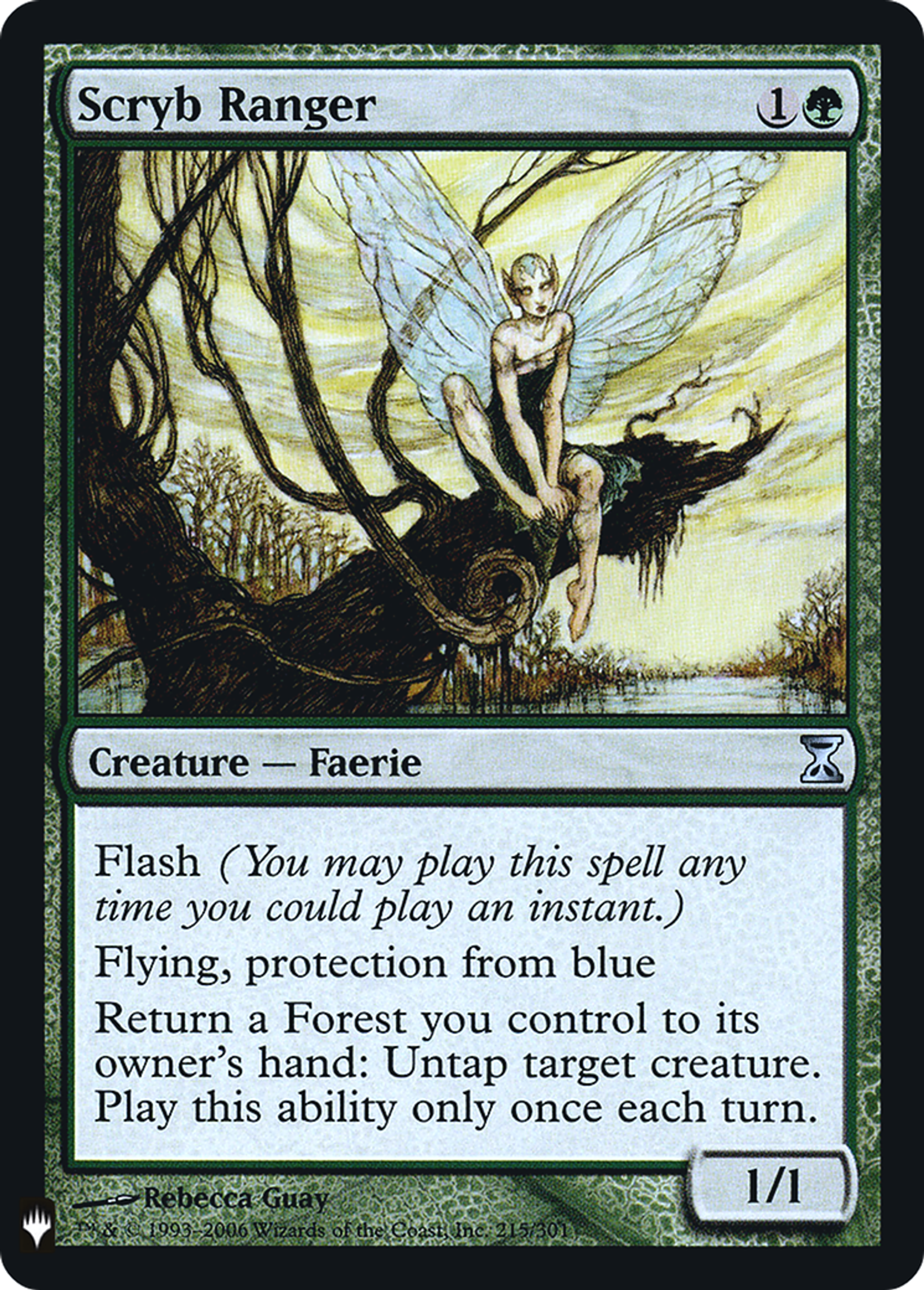 Scryb Ranger — The List — Magic: The Gathering