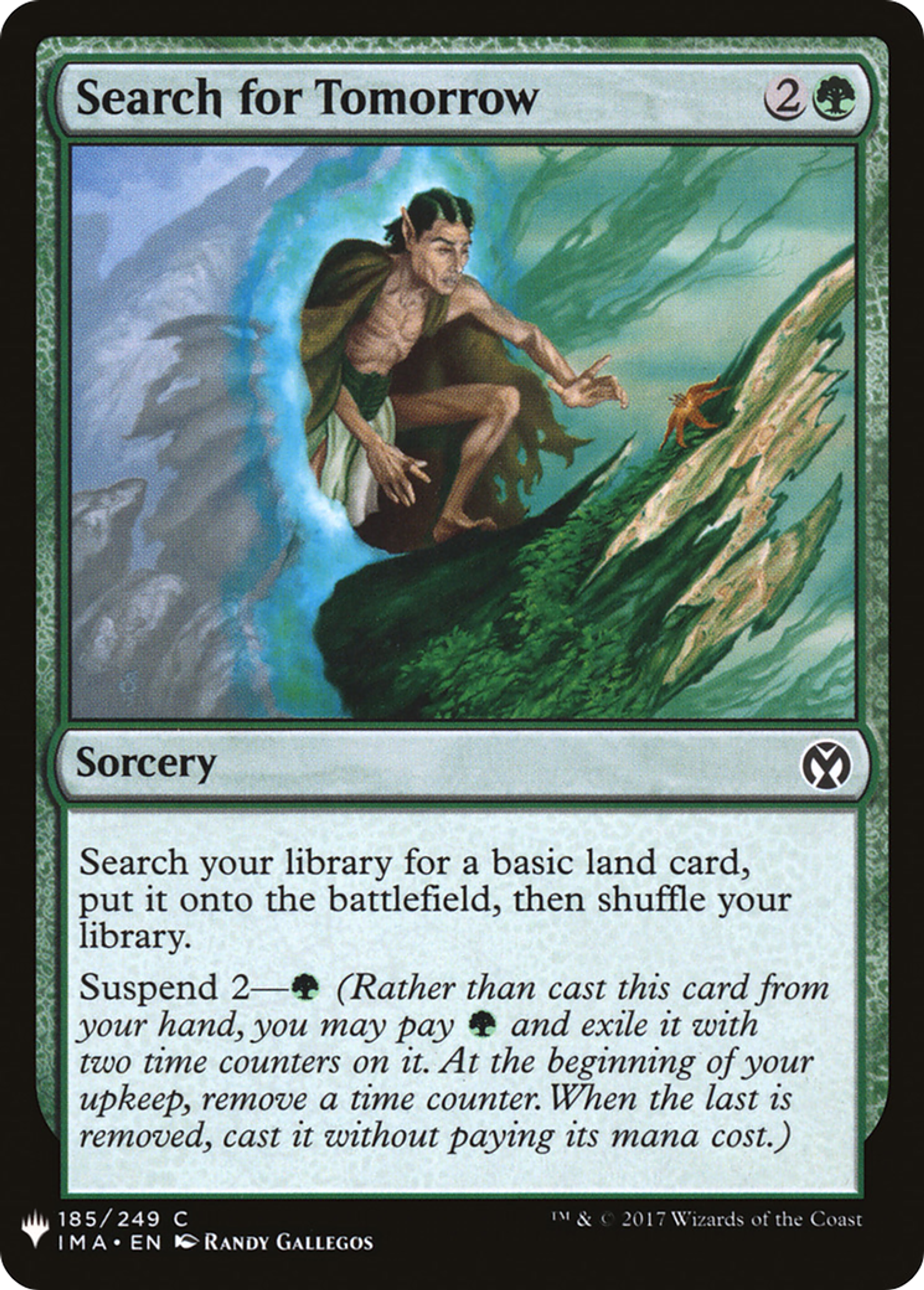 Search for Tomorrow — The List — Magic: The Gathering
