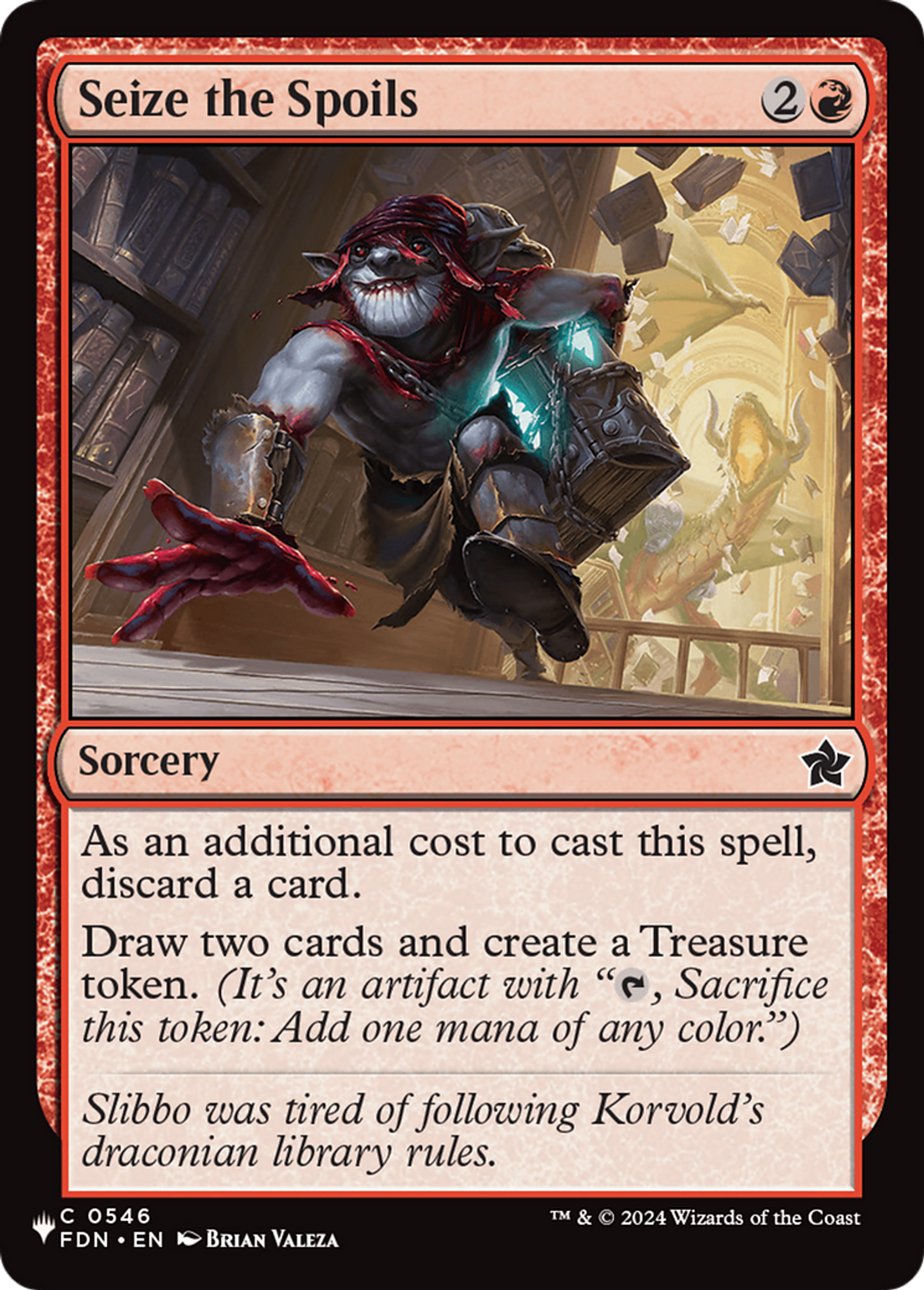 Seize the Spoils — The List — Magic: The Gathering