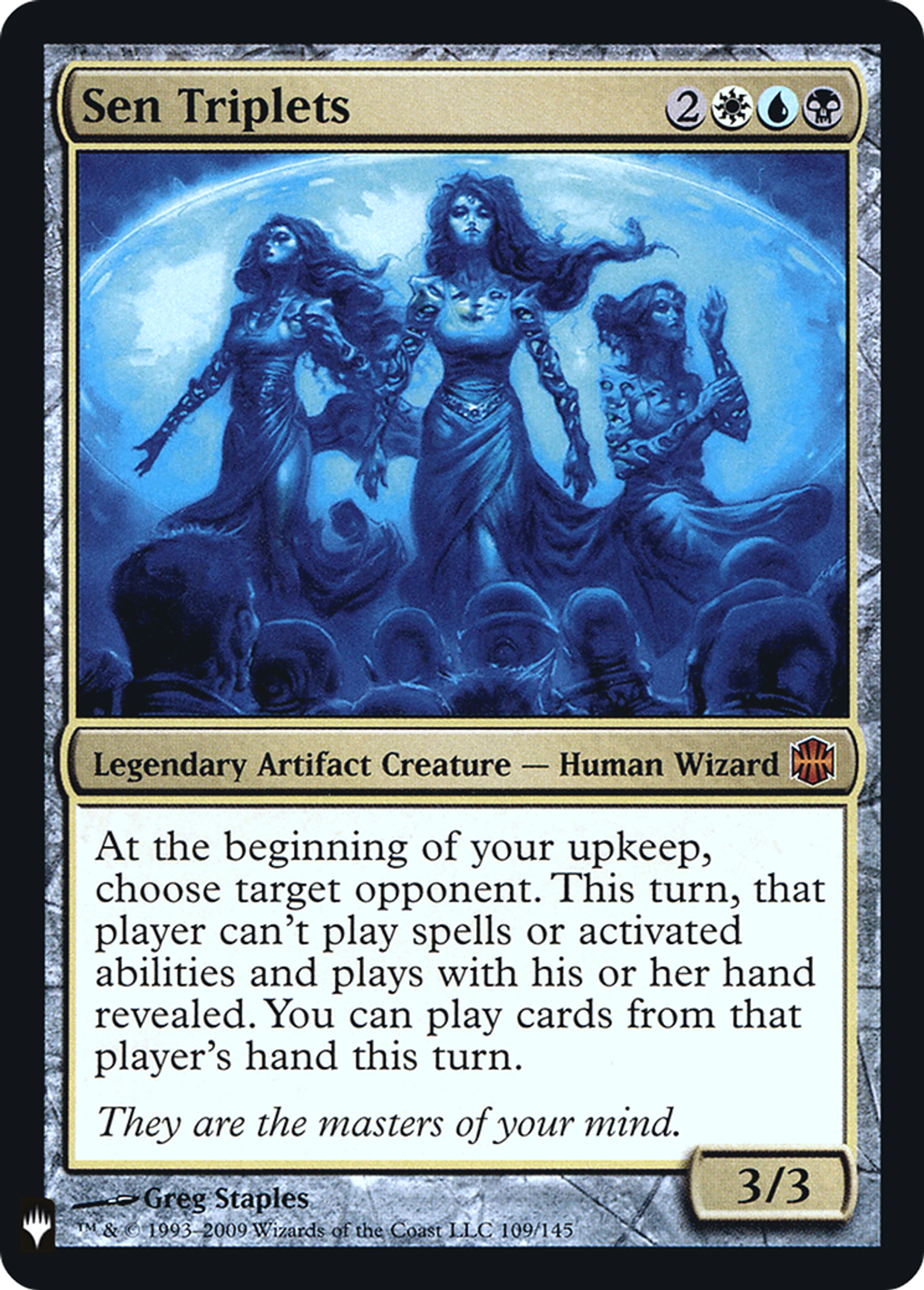Triplettes Sen — The List — Magic: The Gathering