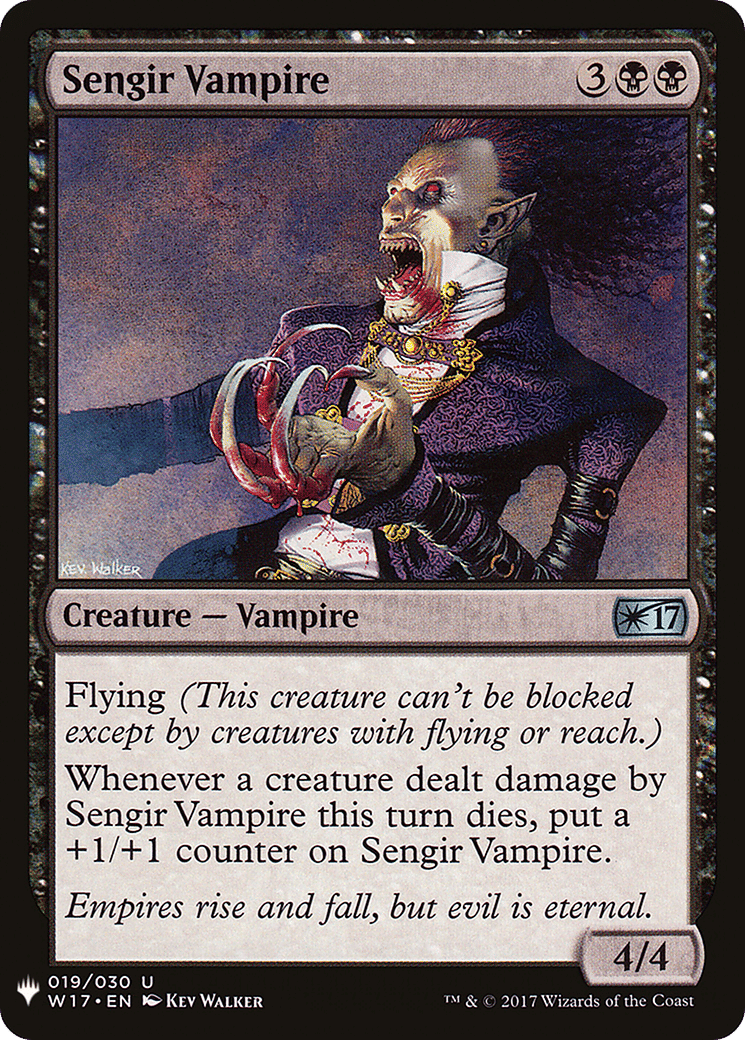 Sengir Vampire — The List — Magic: The Gathering