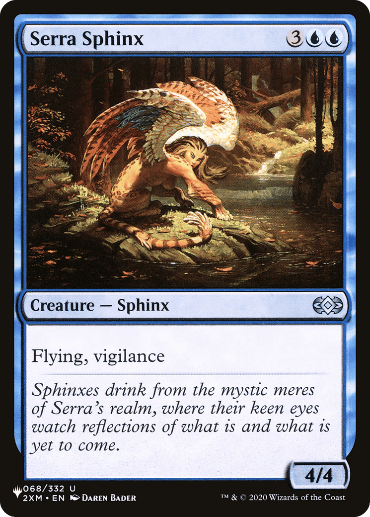 Serra Sphinx — The List — Magic: The Gathering