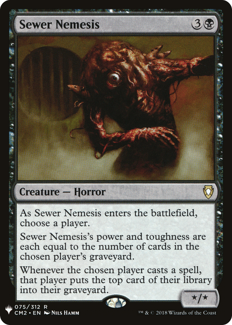 Sewer Nemesis — The List — Magic: The Gathering