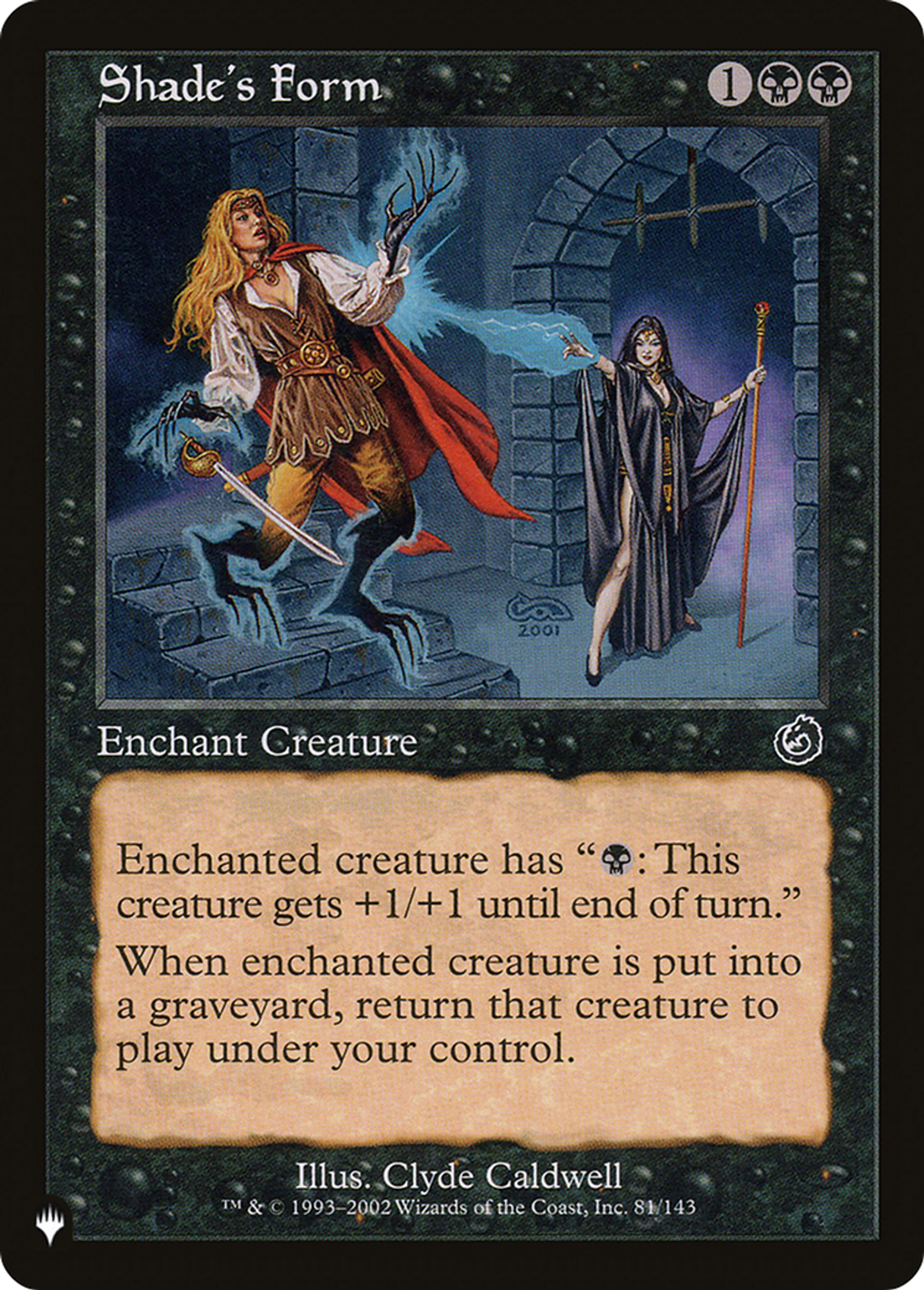 Shade's Form — The List — Magic: The Gathering