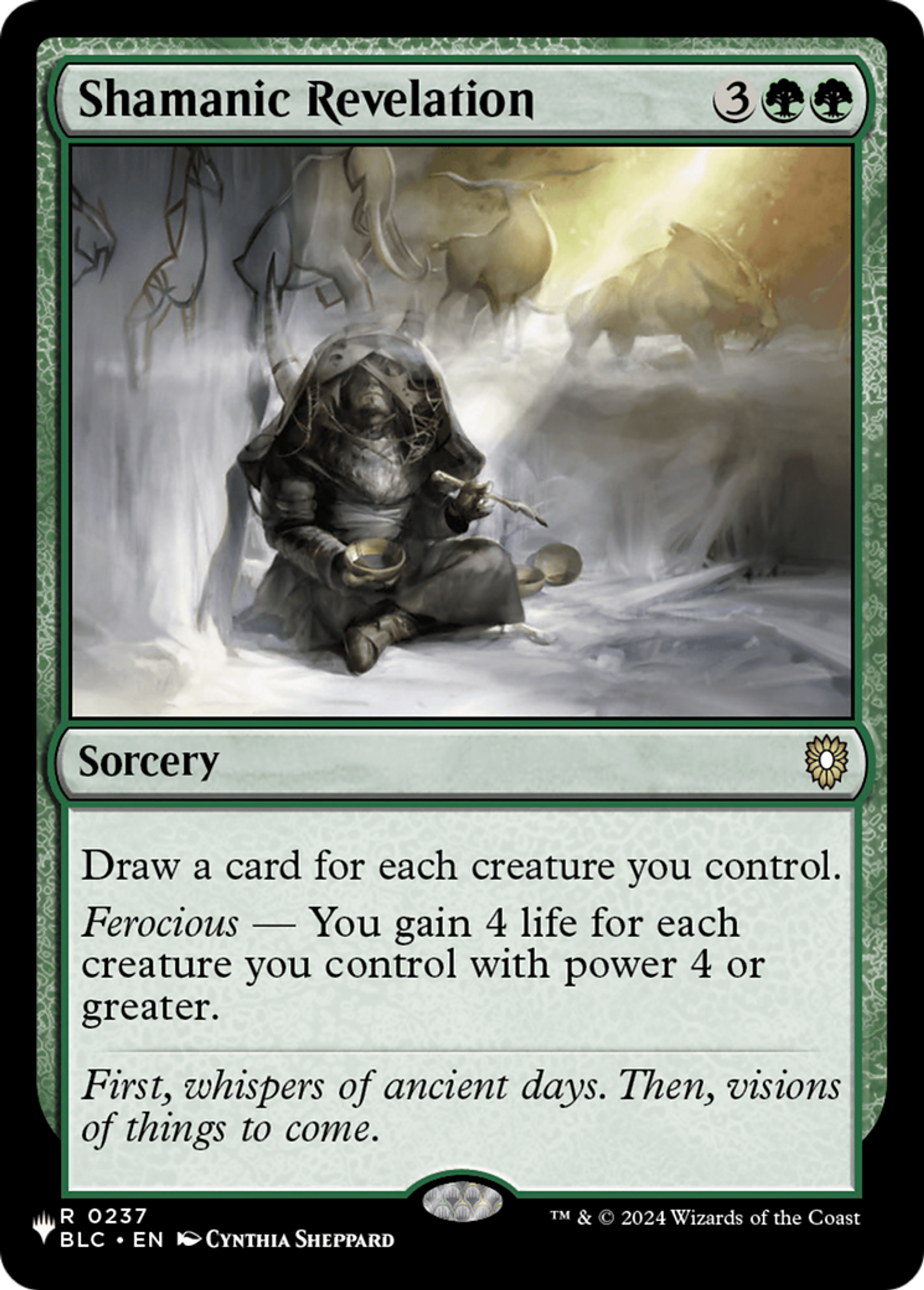 Révélation shamanique — The List — Magic: The Gathering