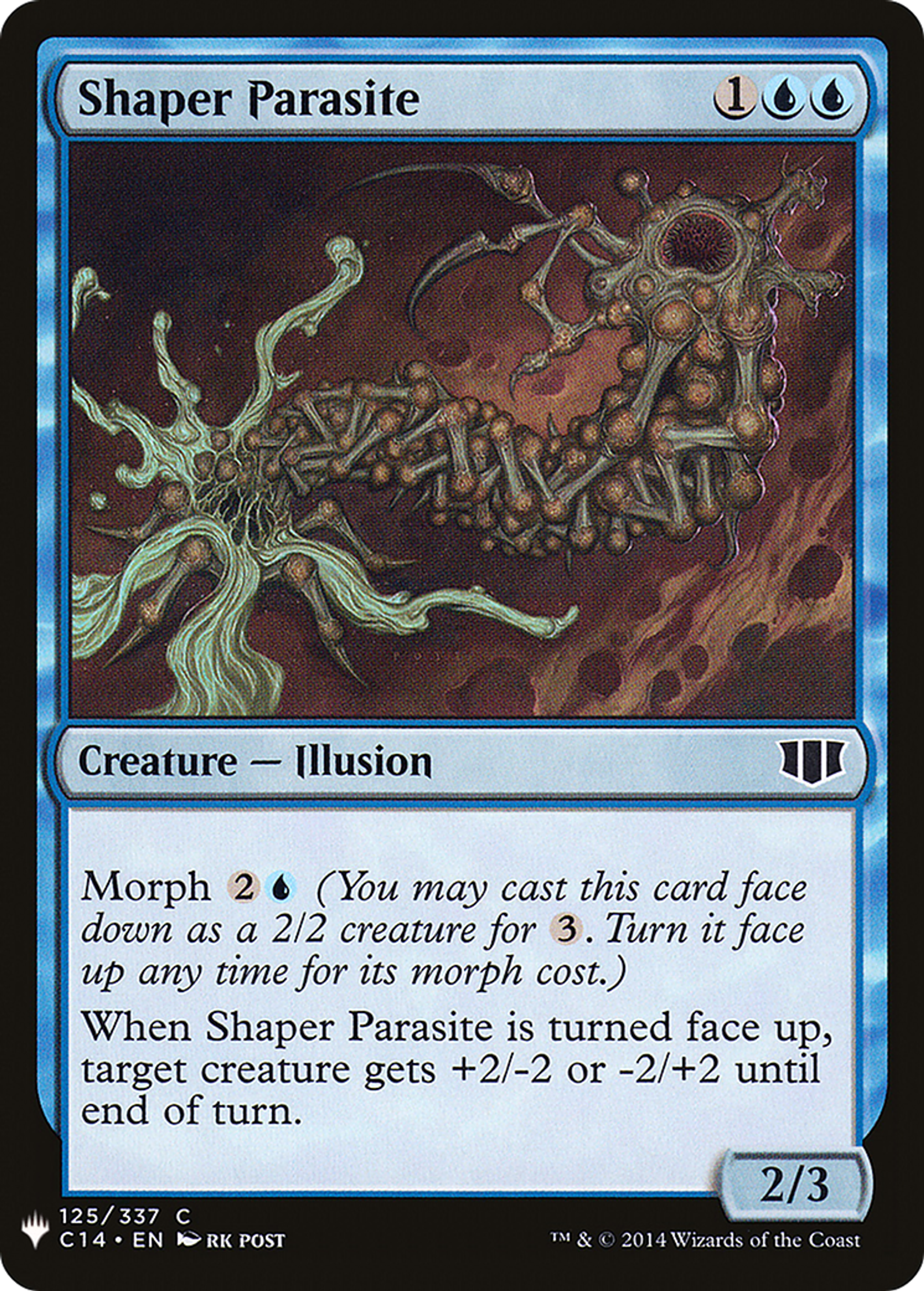 Parasite forgeur — The List — Magic: The Gathering