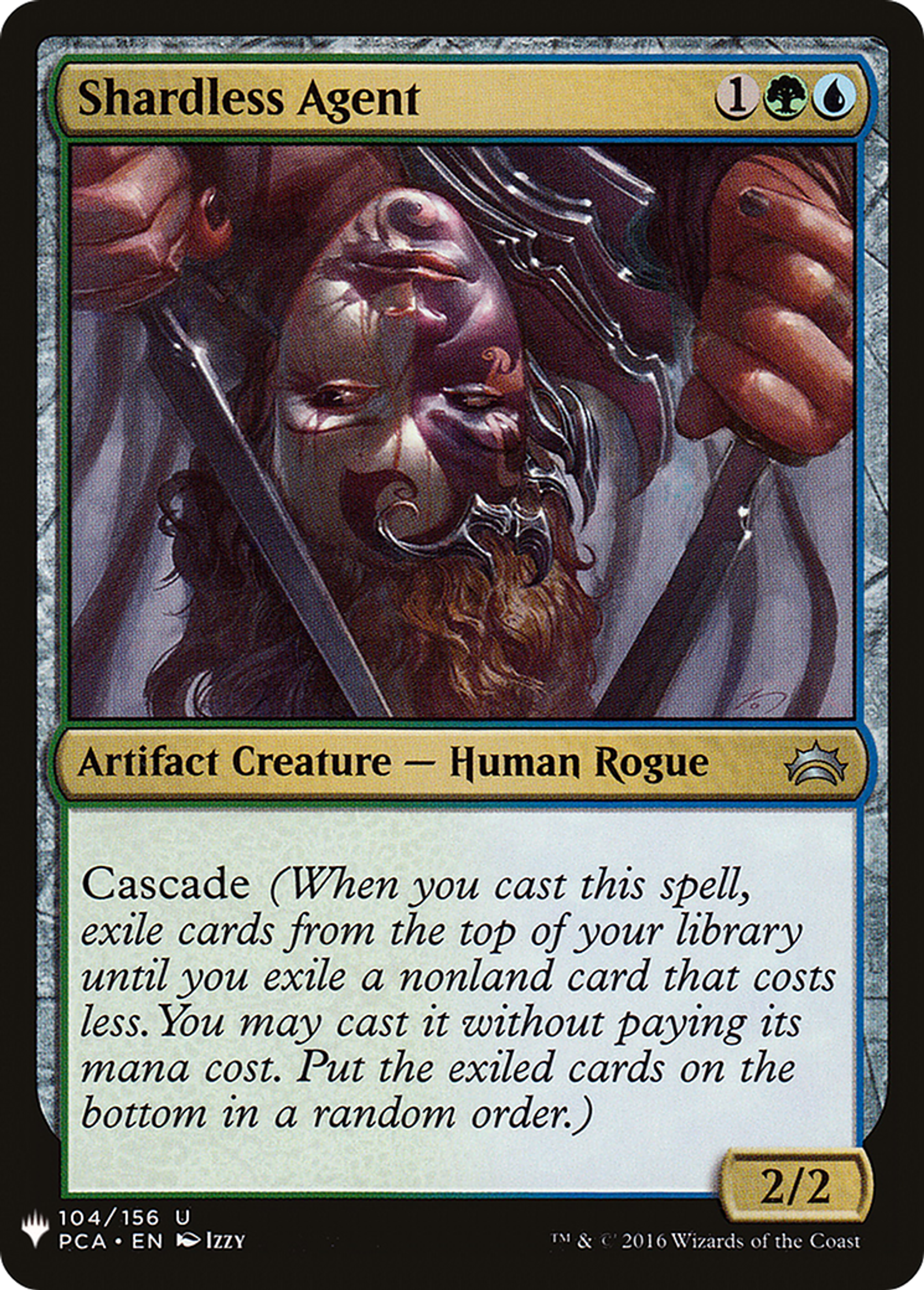 Agente sans éclat — The List — Magic: The Gathering