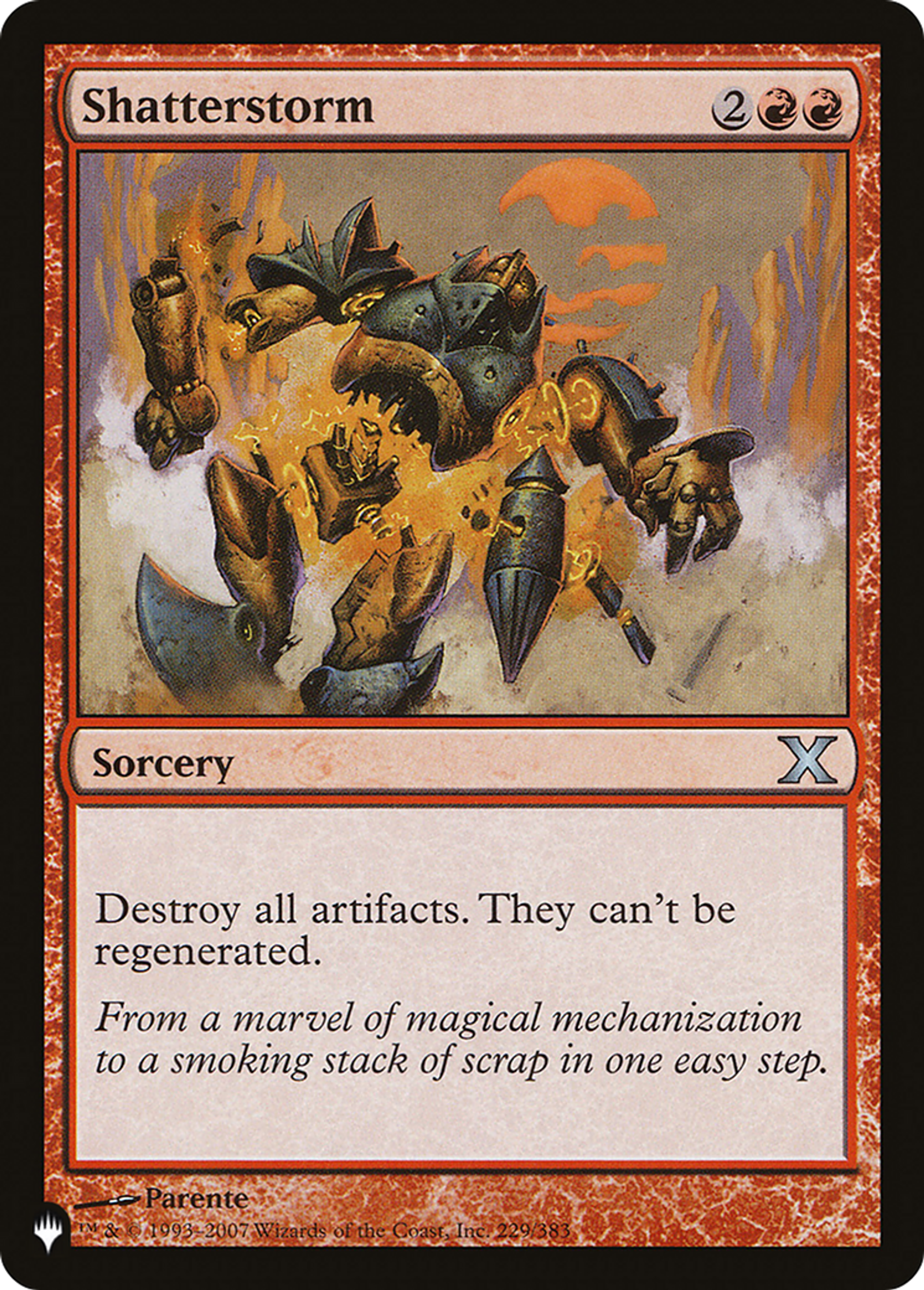 Tempête fracassante — The List — Magic: The Gathering