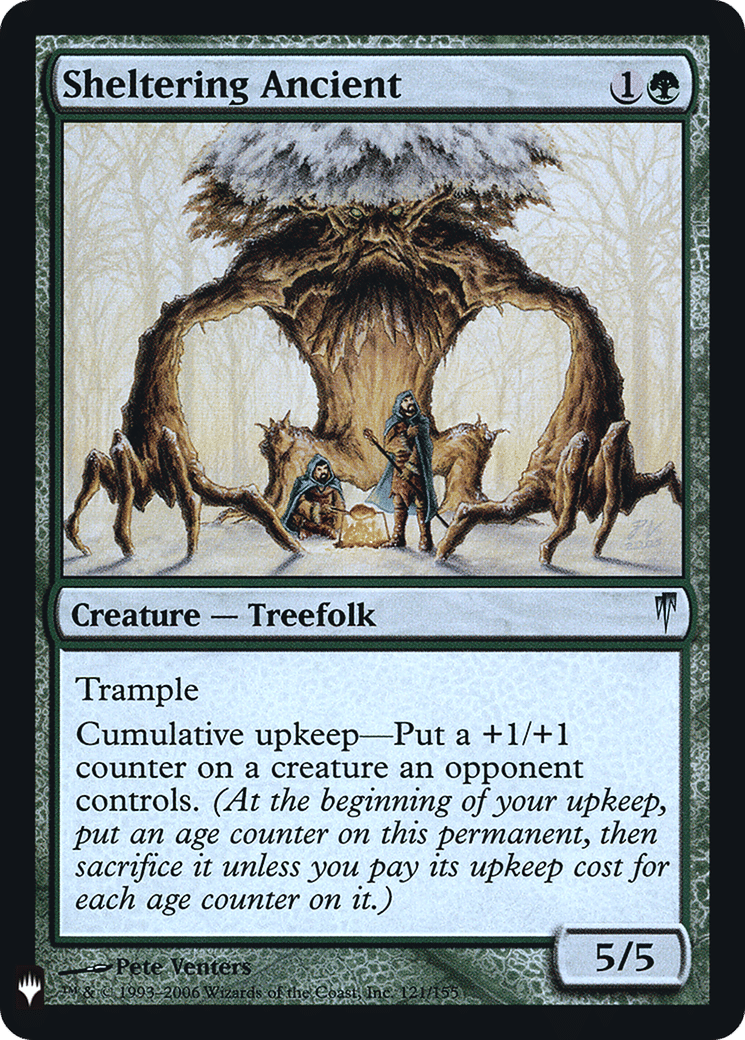 Sheltering Ancient — The List — Magic: The Gathering