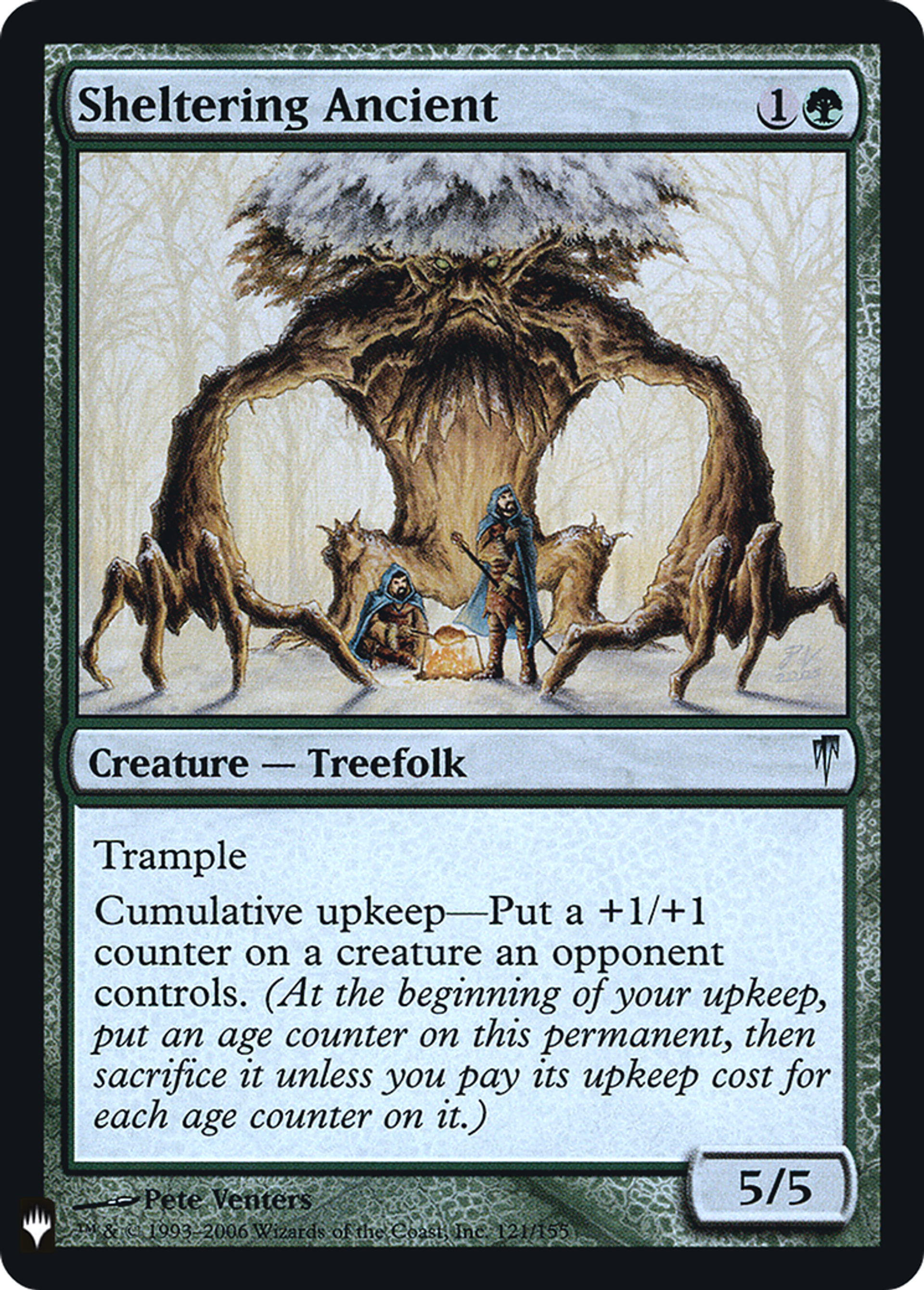 Sheltering Ancient — The List — Magic: The Gathering
