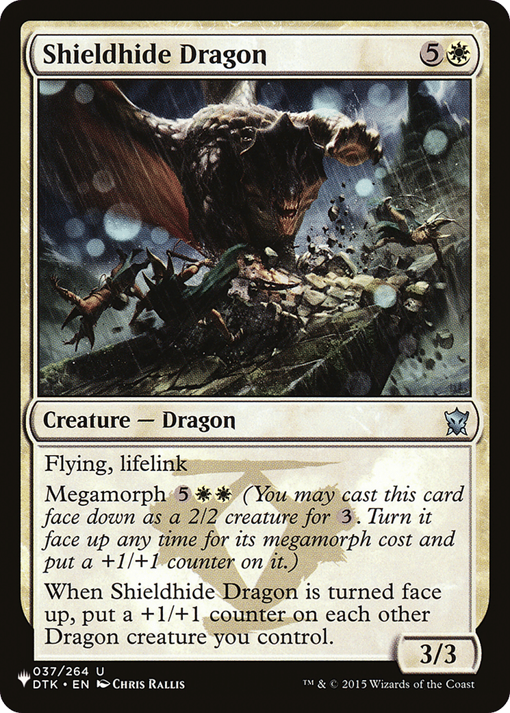 Shieldhide Dragon — The List — Magic: The Gathering