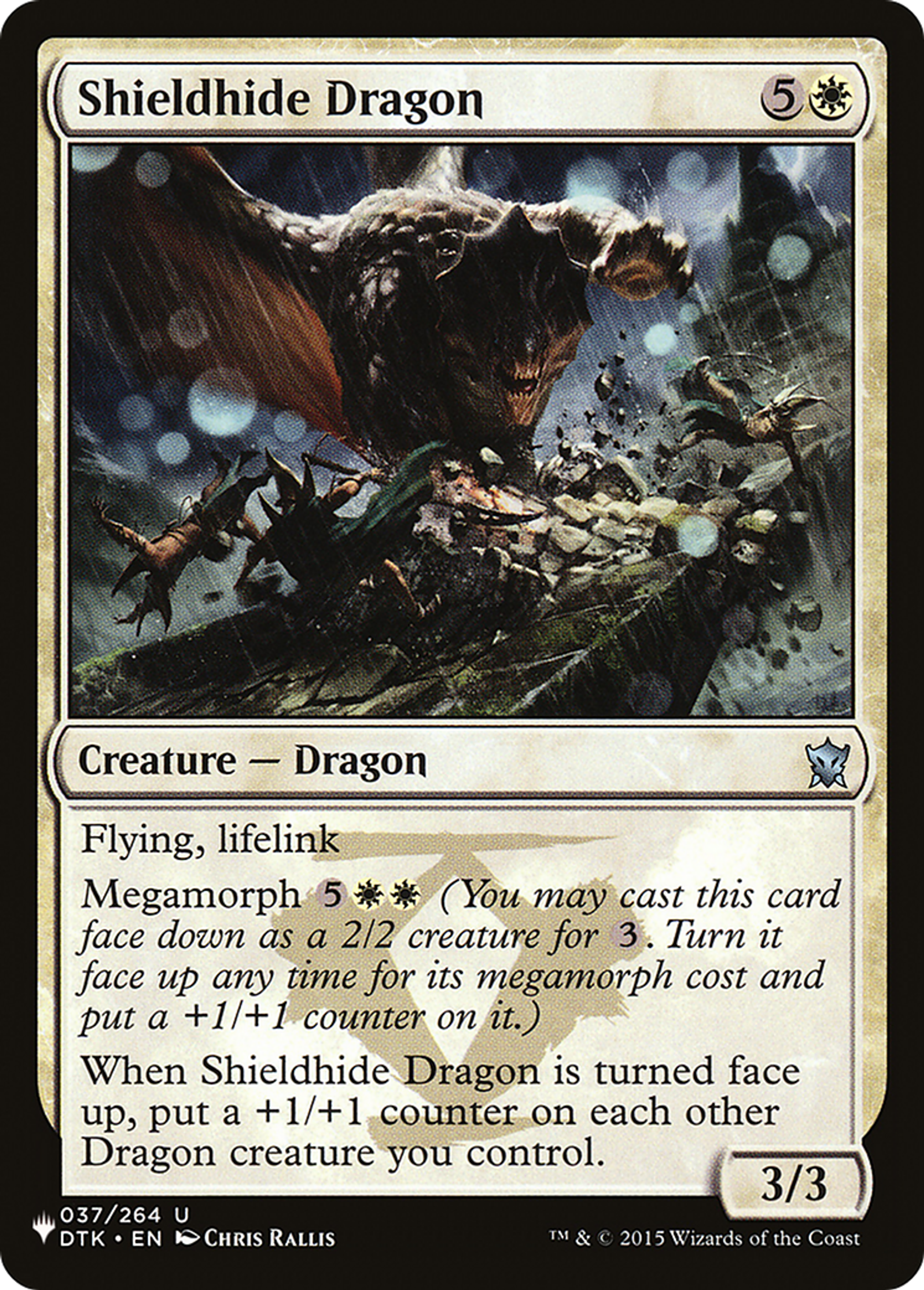 Shieldhide Dragon — The List — Magic: The Gathering