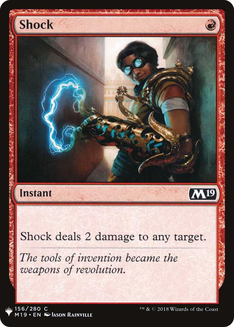 Shock — The List — Magic: The Gathering
