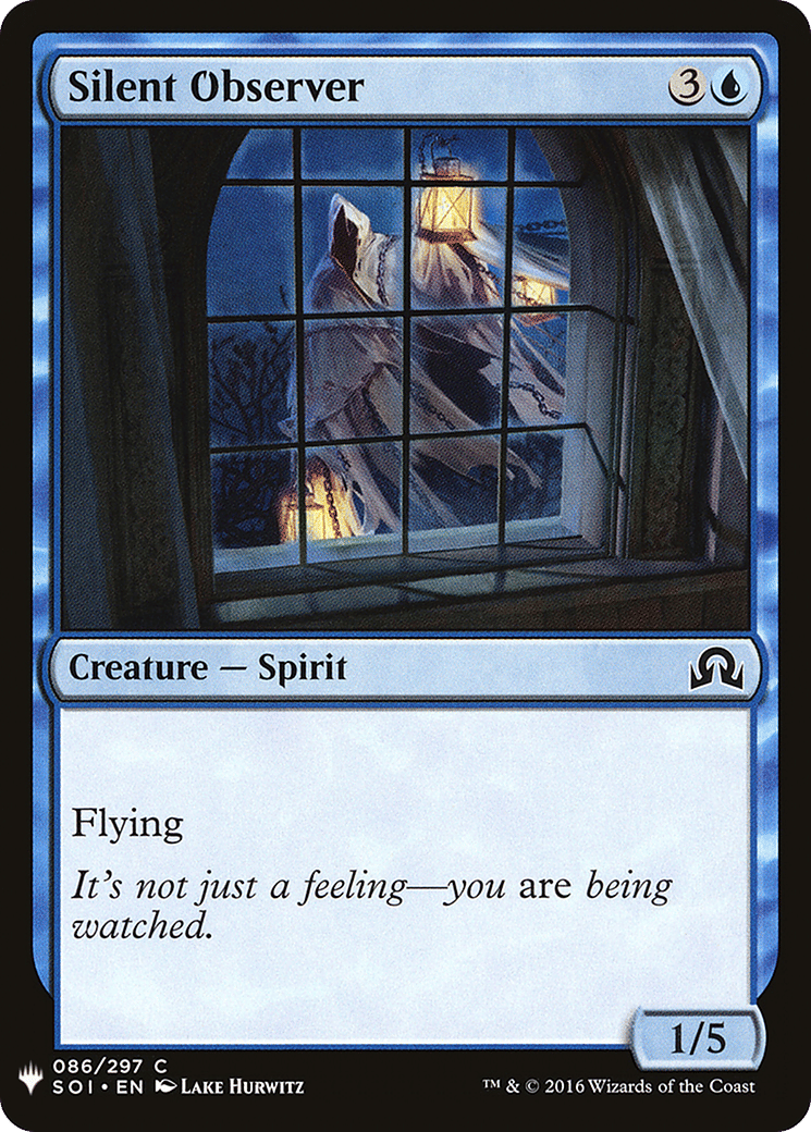 Silent Observer — The List — Magic: The Gathering