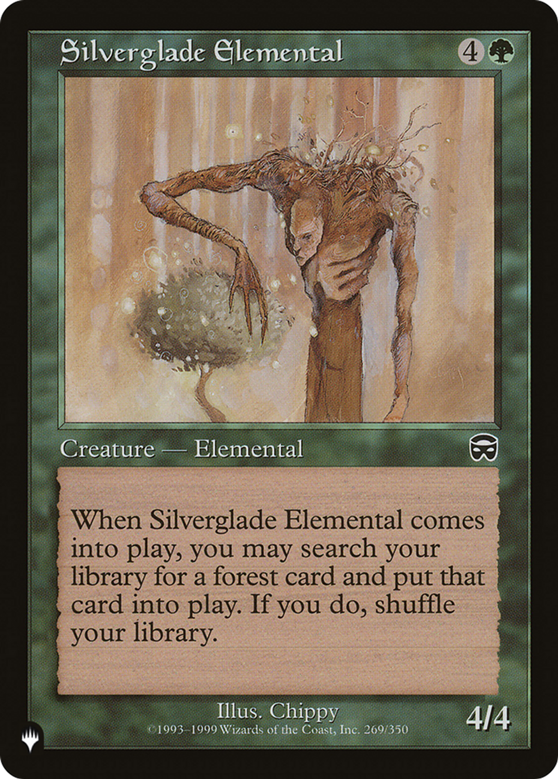 Silverglade Elemental — The List — Magic: The Gathering