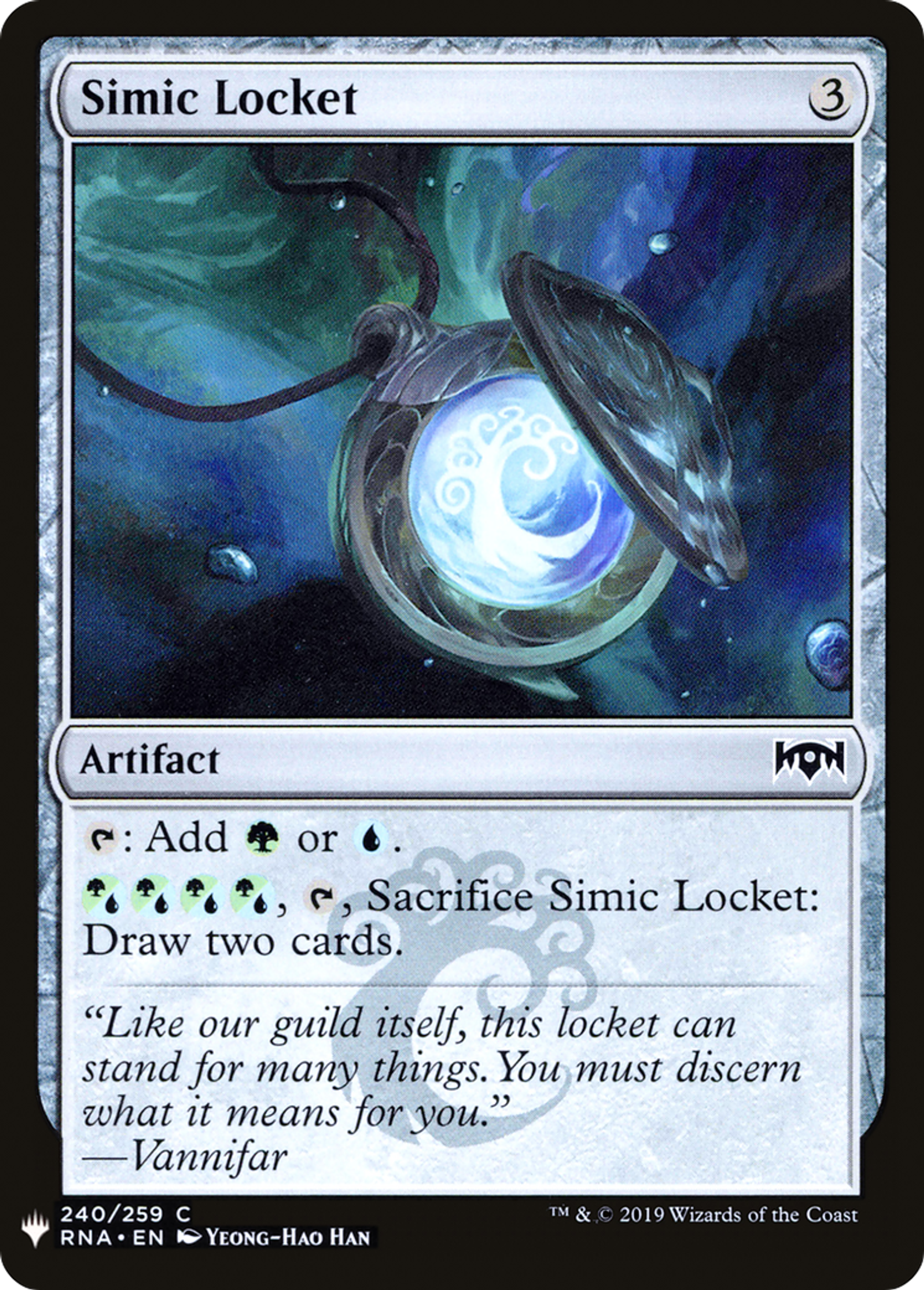 Médaillon de Simic — The List — Magic: The Gathering
