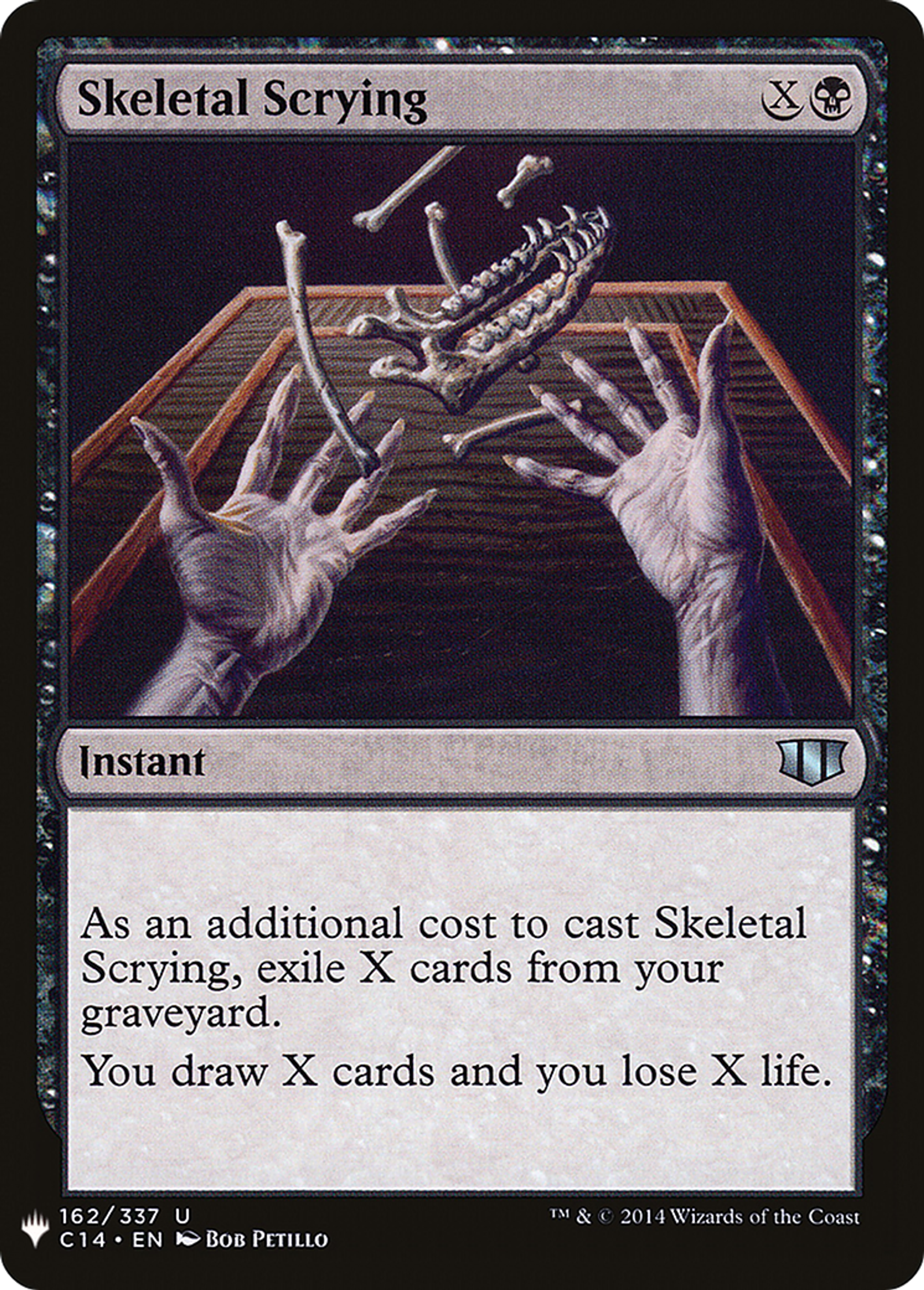Regard du squelette — The List — Magic: The Gathering