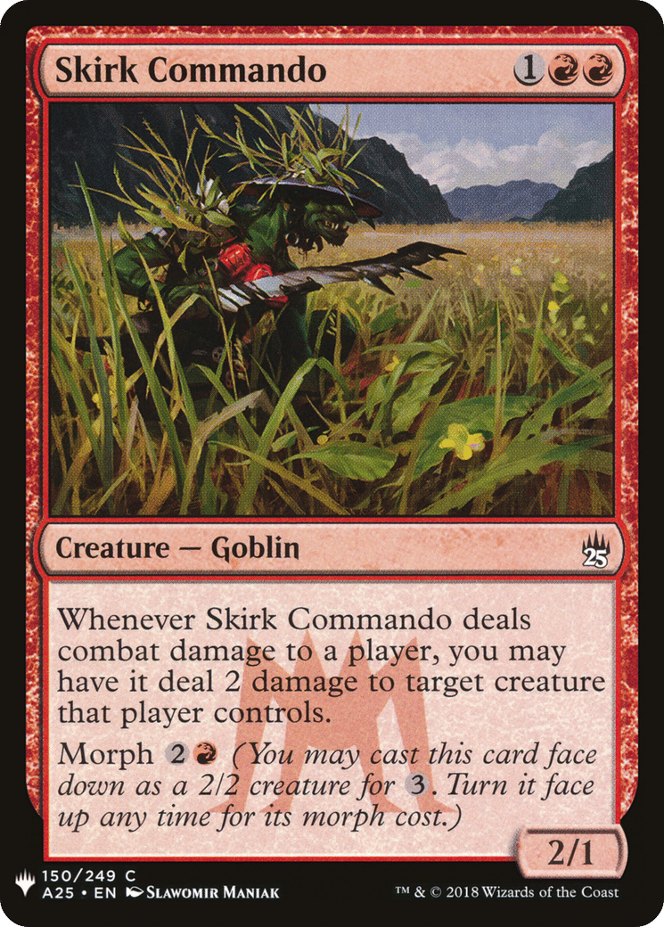 Skirk Commando — The List — Magic: The Gathering