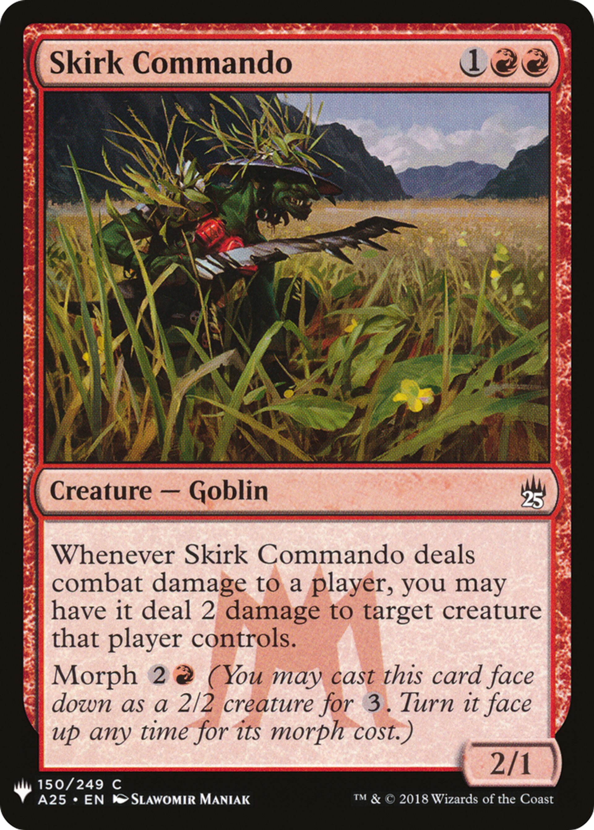 Skirk Commando — The List — Magic: The Gathering