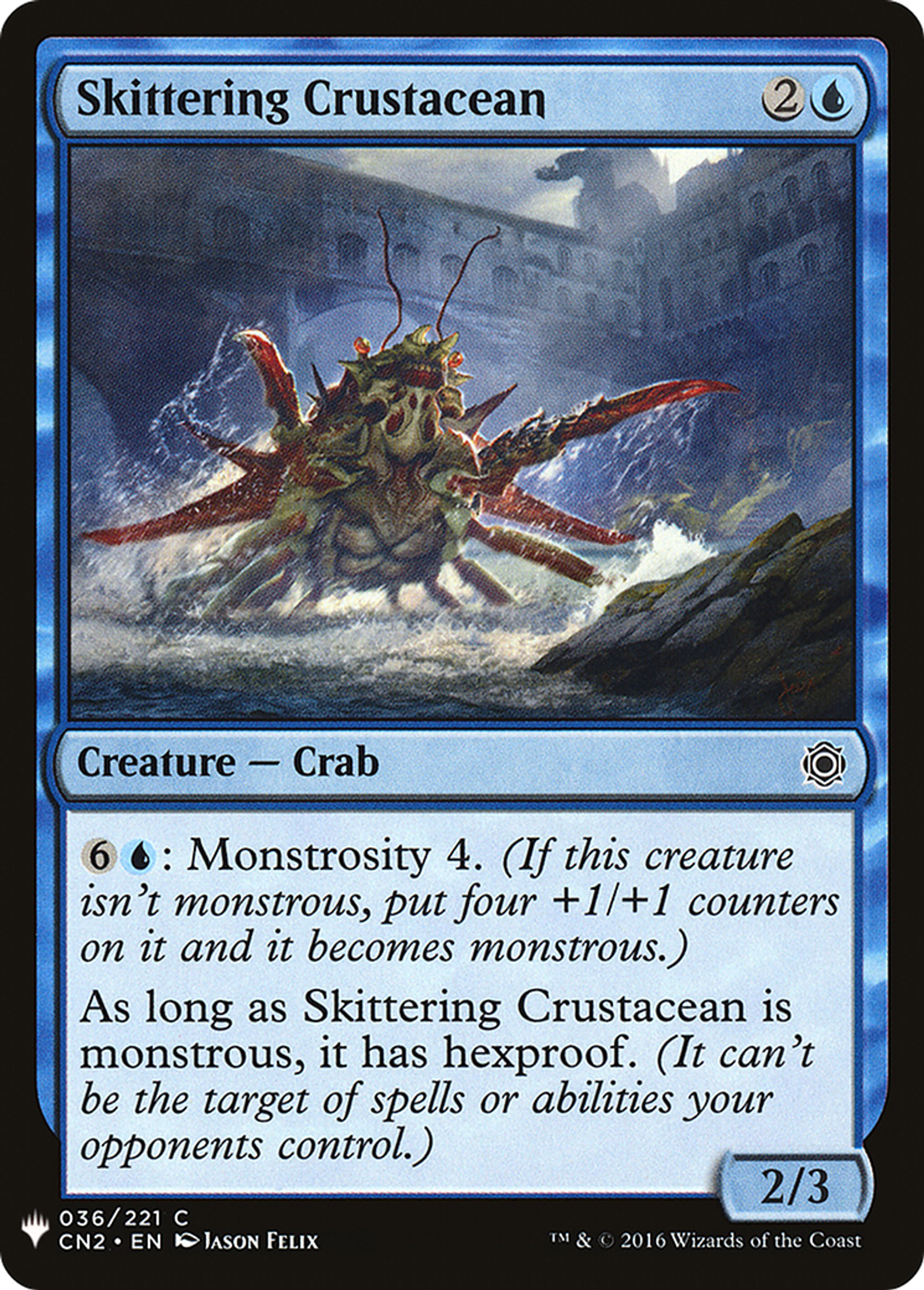 Skittering Crustacean — The List — Magic: The Gathering