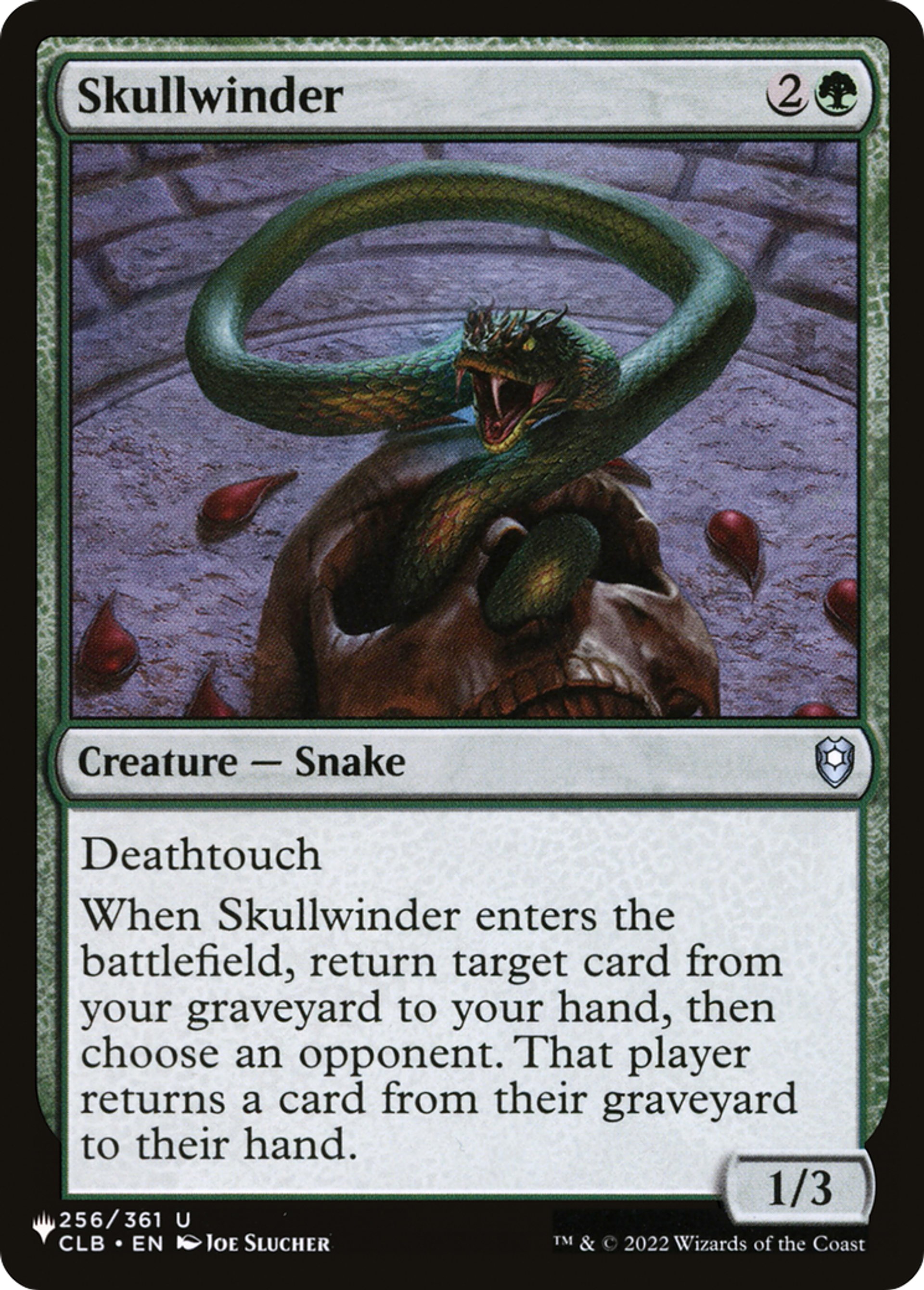 Skullwinder — The List — Magic: The Gathering