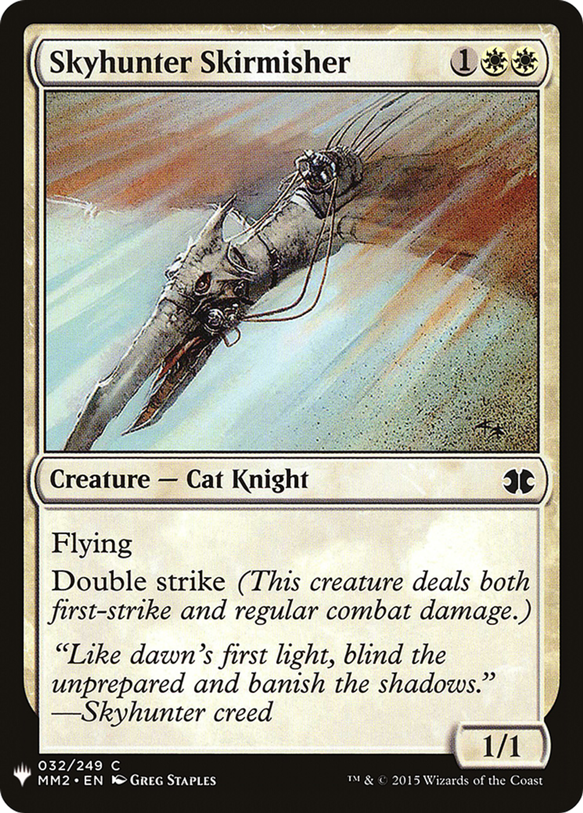 Skyhunter Skirmisher — The List — Magic: The Gathering