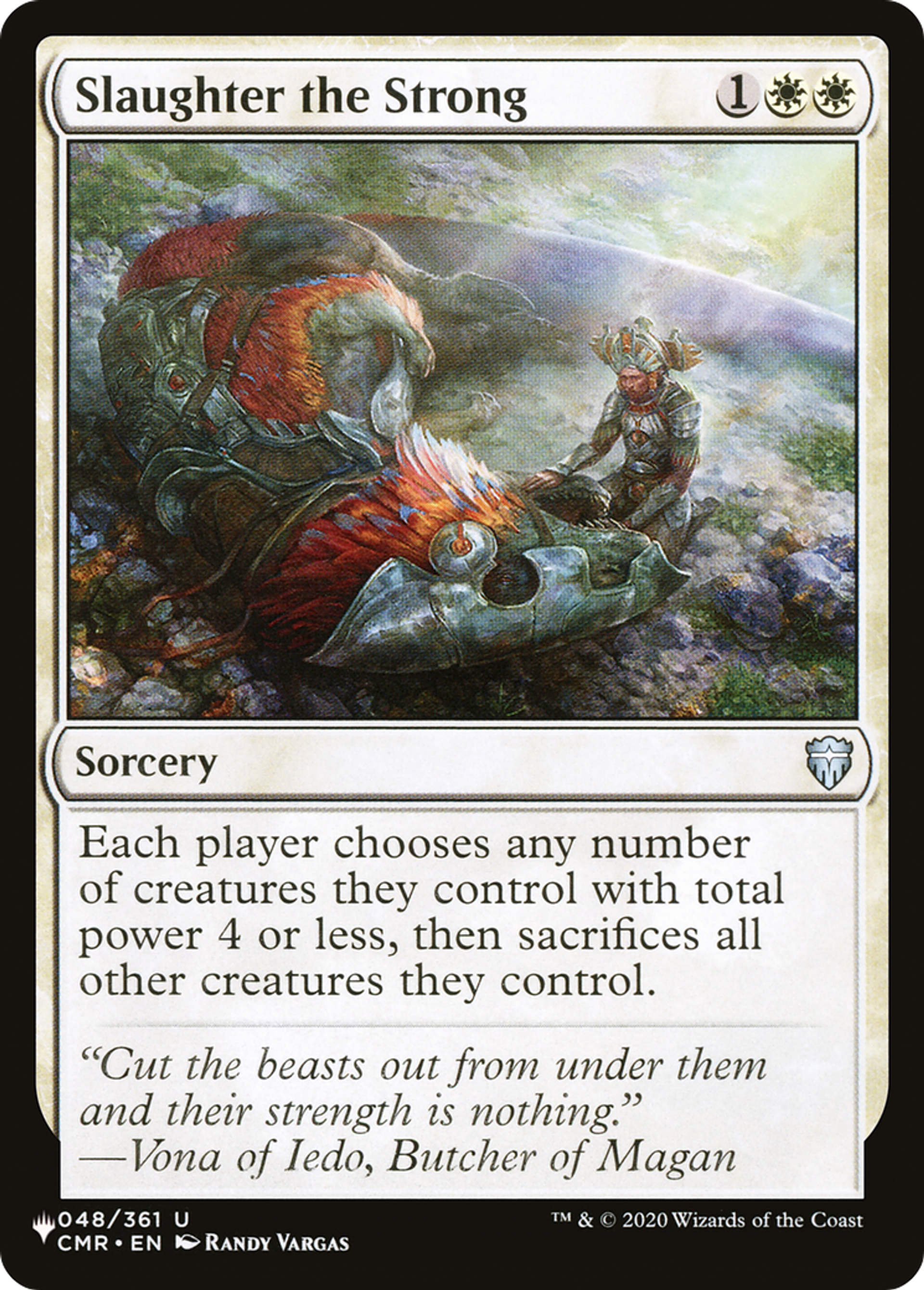 Slaughter the Strong — The List — Magic: The Gathering