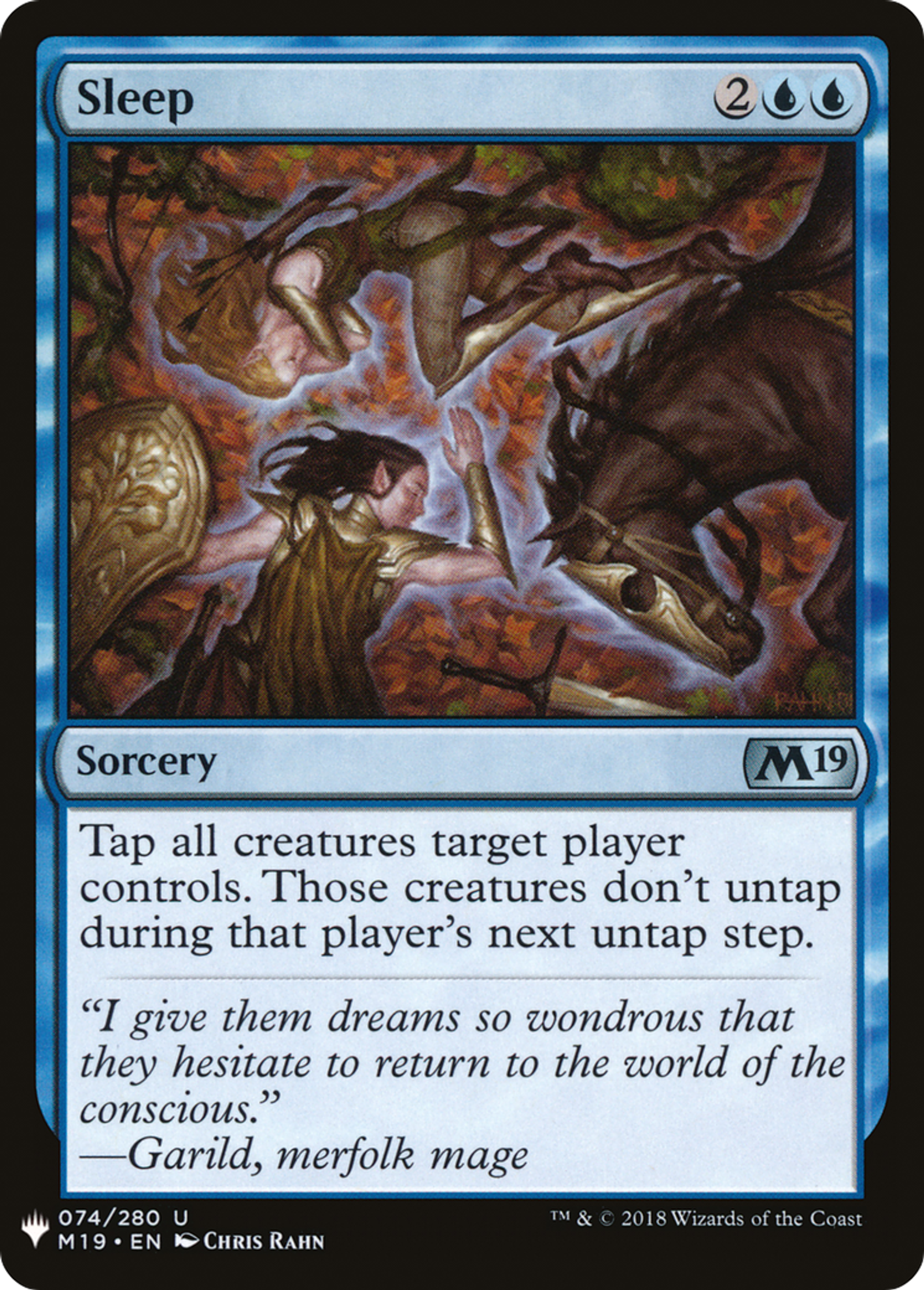Sleep — The List — Magic: The Gathering