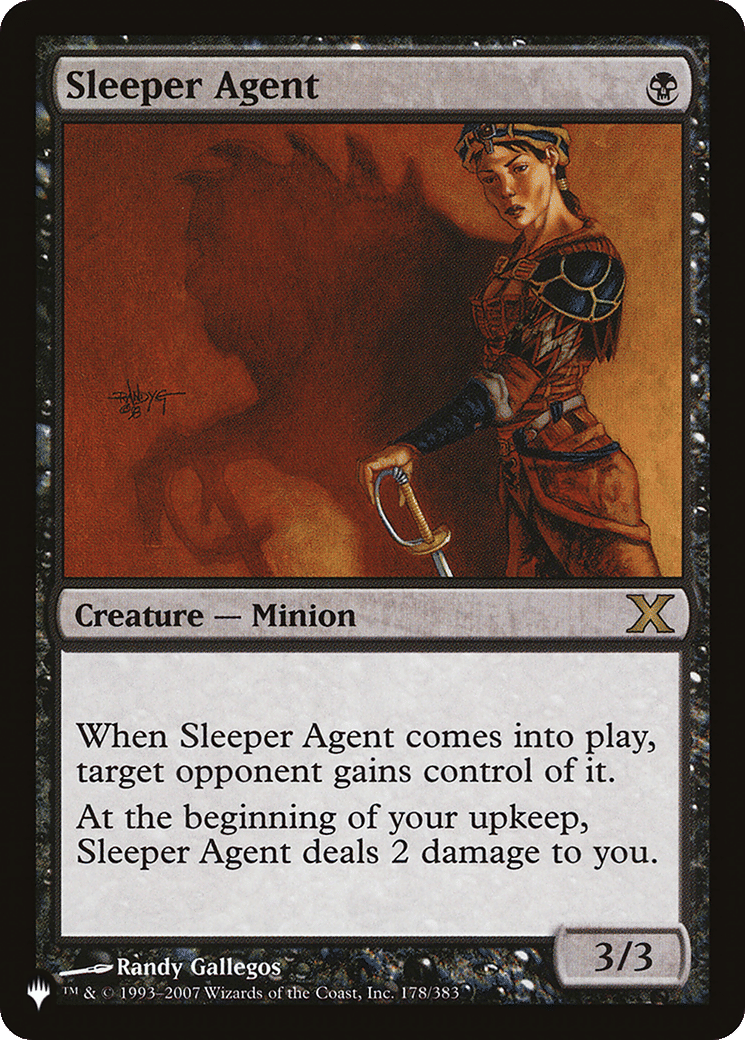 Sleeper Agent — The List — Magic: The Gathering