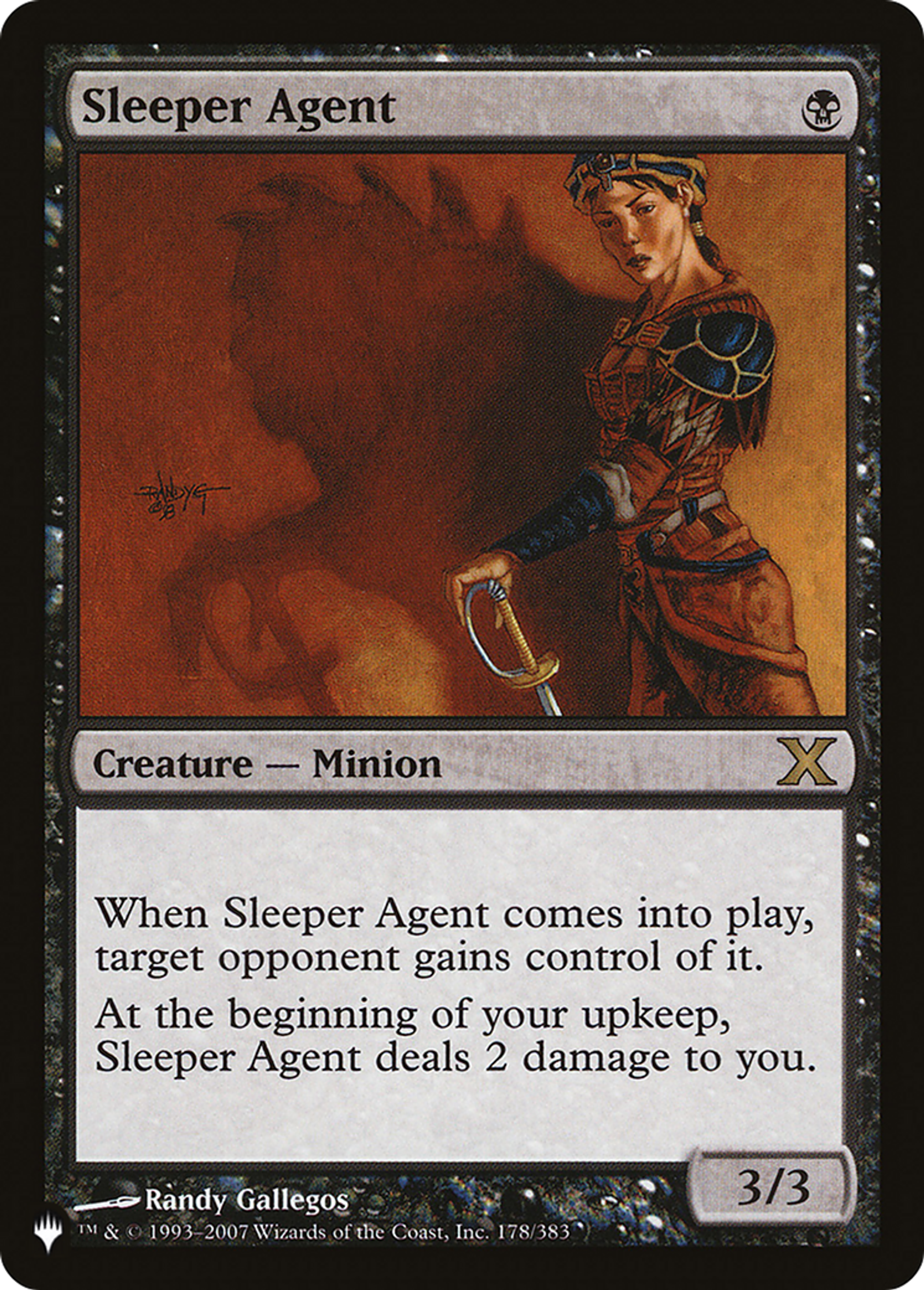 Agent en sommeil — The List — Magic: The Gathering