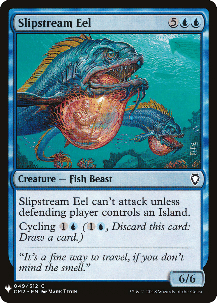 Slipstream Eel — The List — Magic: The Gathering
