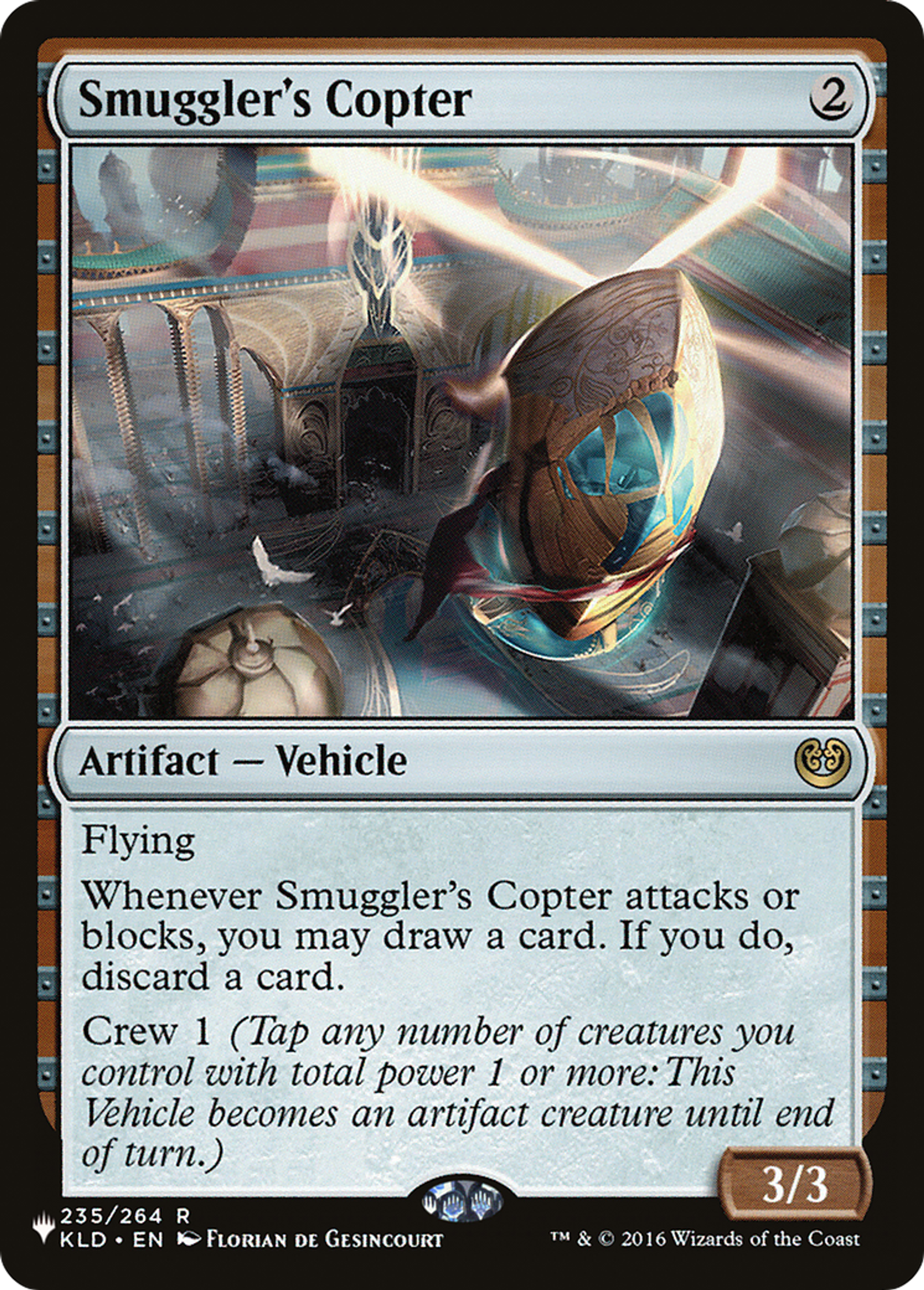 Smuggler's Copter — The List — Magic: The Gathering