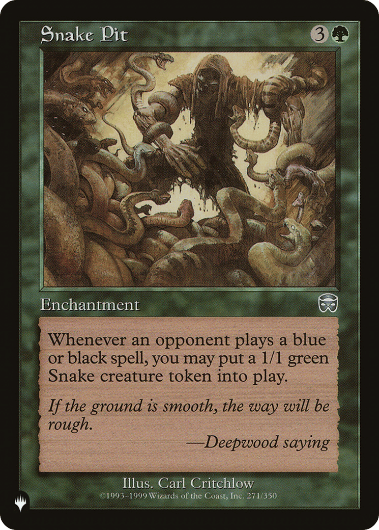 Snake Pit — The List — Magic: The Gathering