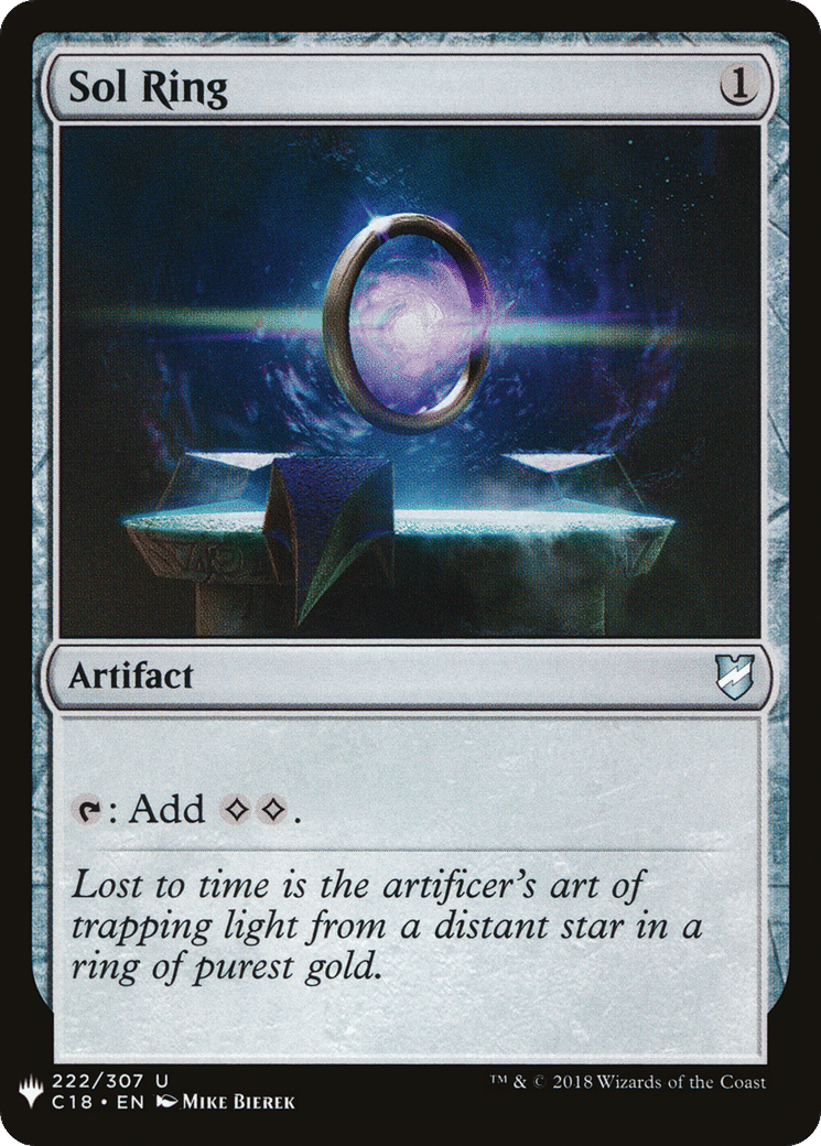 Sol Ring — The List — Magic: The Gathering